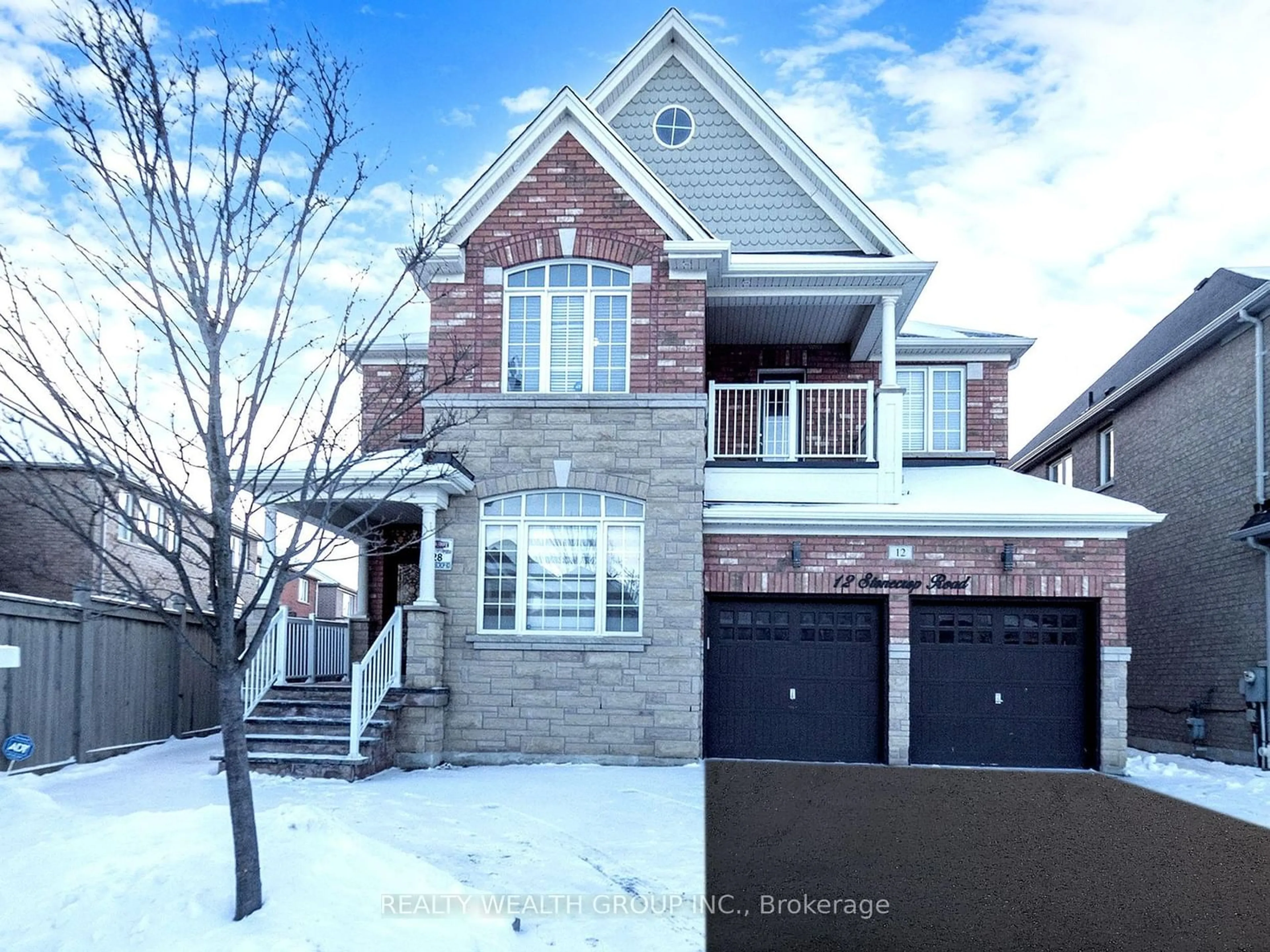 Home with brick exterior material, street for 12 Stonecrop Rd, Brampton Ontario L6Y 0C1