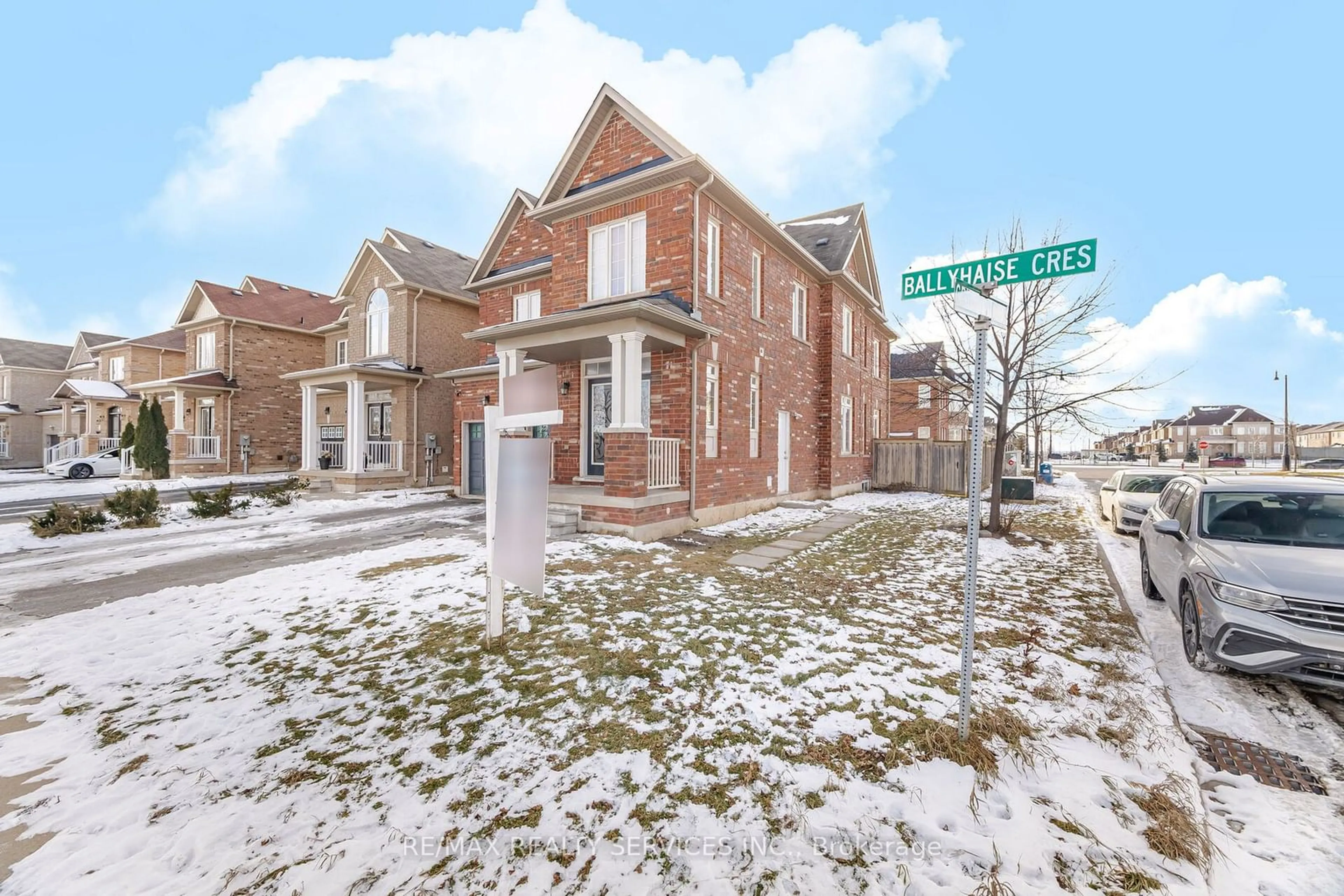 Home with brick exterior material, street for 1 Ballyhaise Cres, Brampton Ontario L6X 0Y2