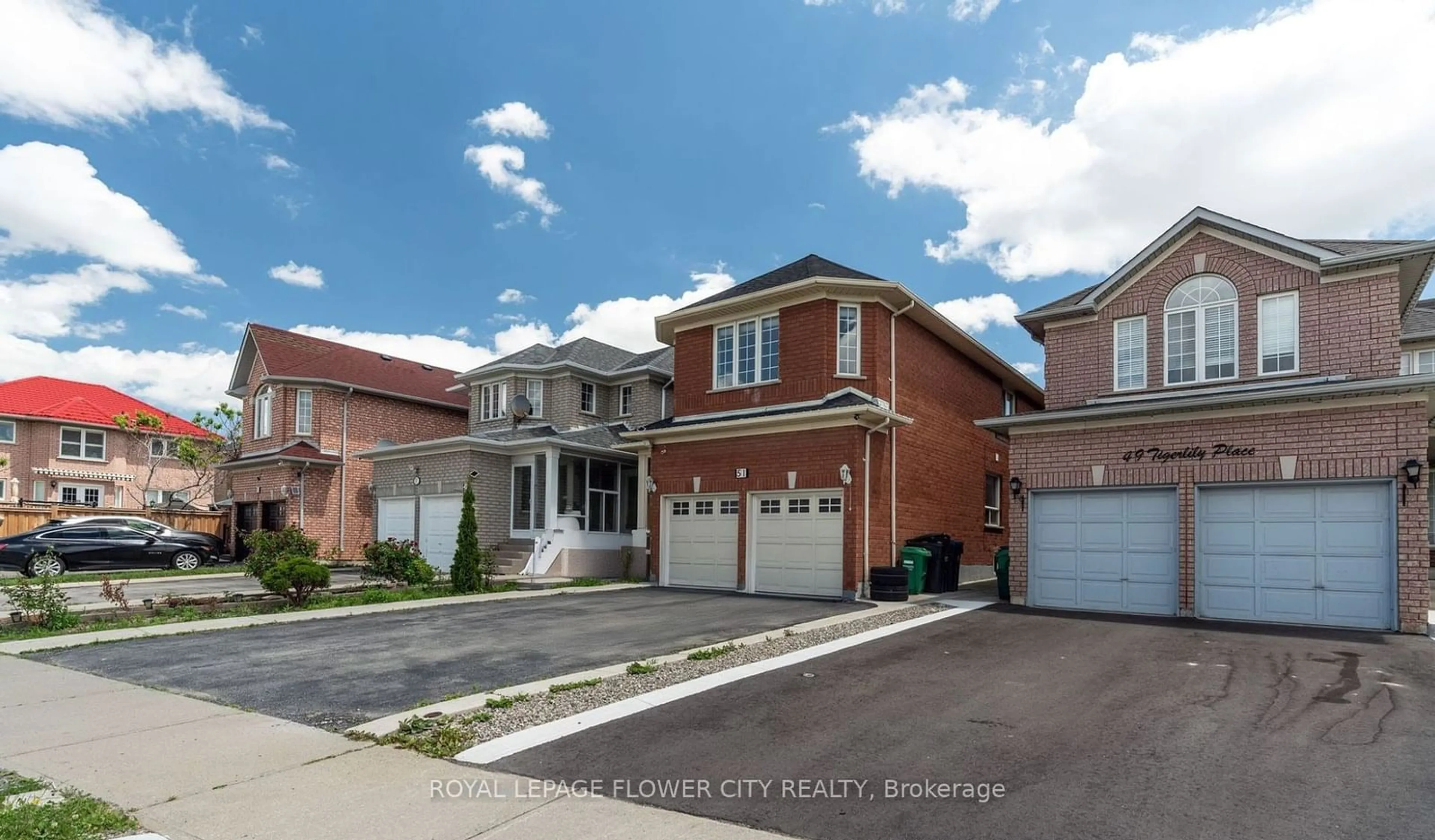 Home with brick exterior material, street for 51 Tigerlily Pl, Brampton Ontario L6R 2C8