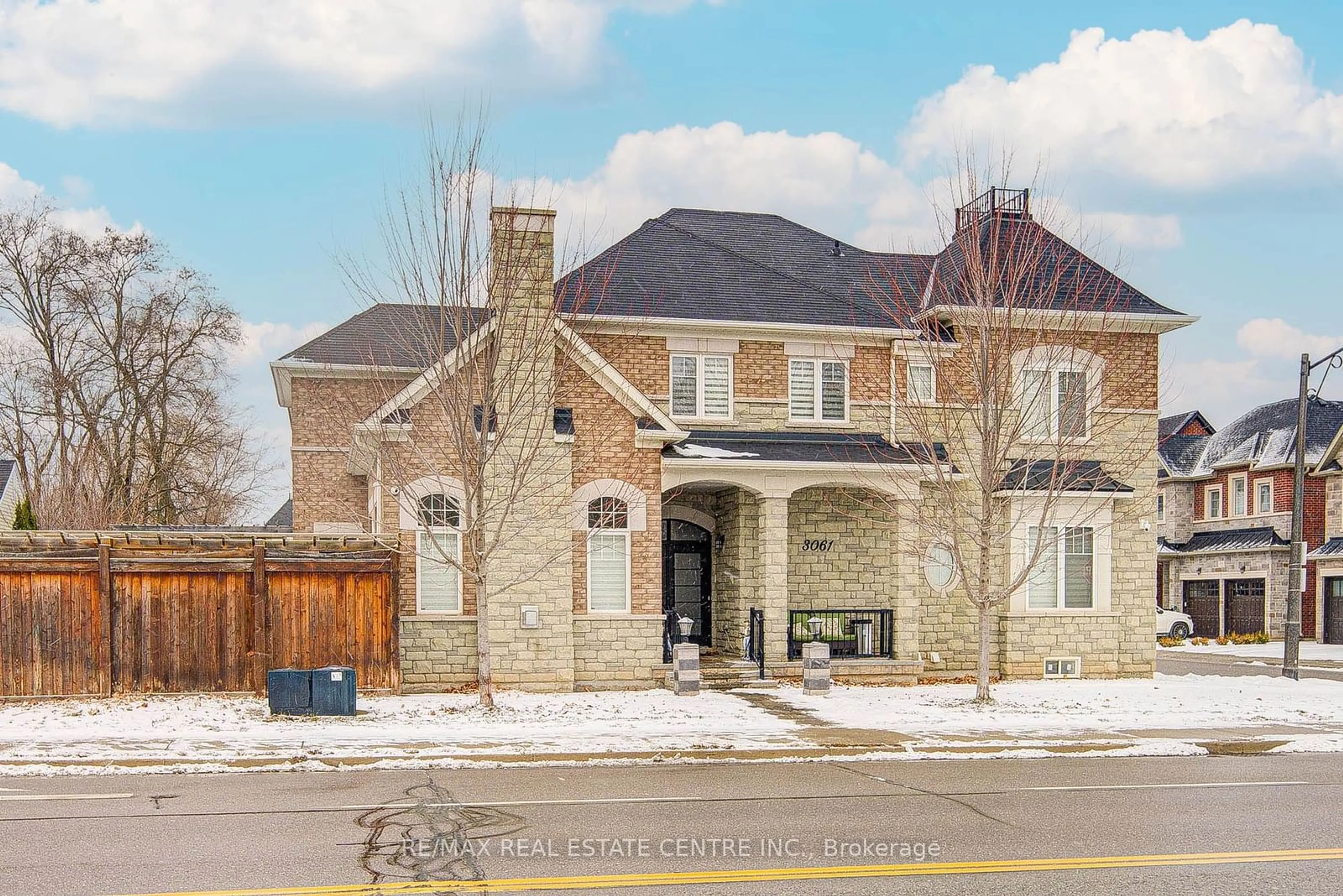 Home with brick exterior material, street for 3061 Lakeshore Rd, Oakville Ontario L6L 1J1