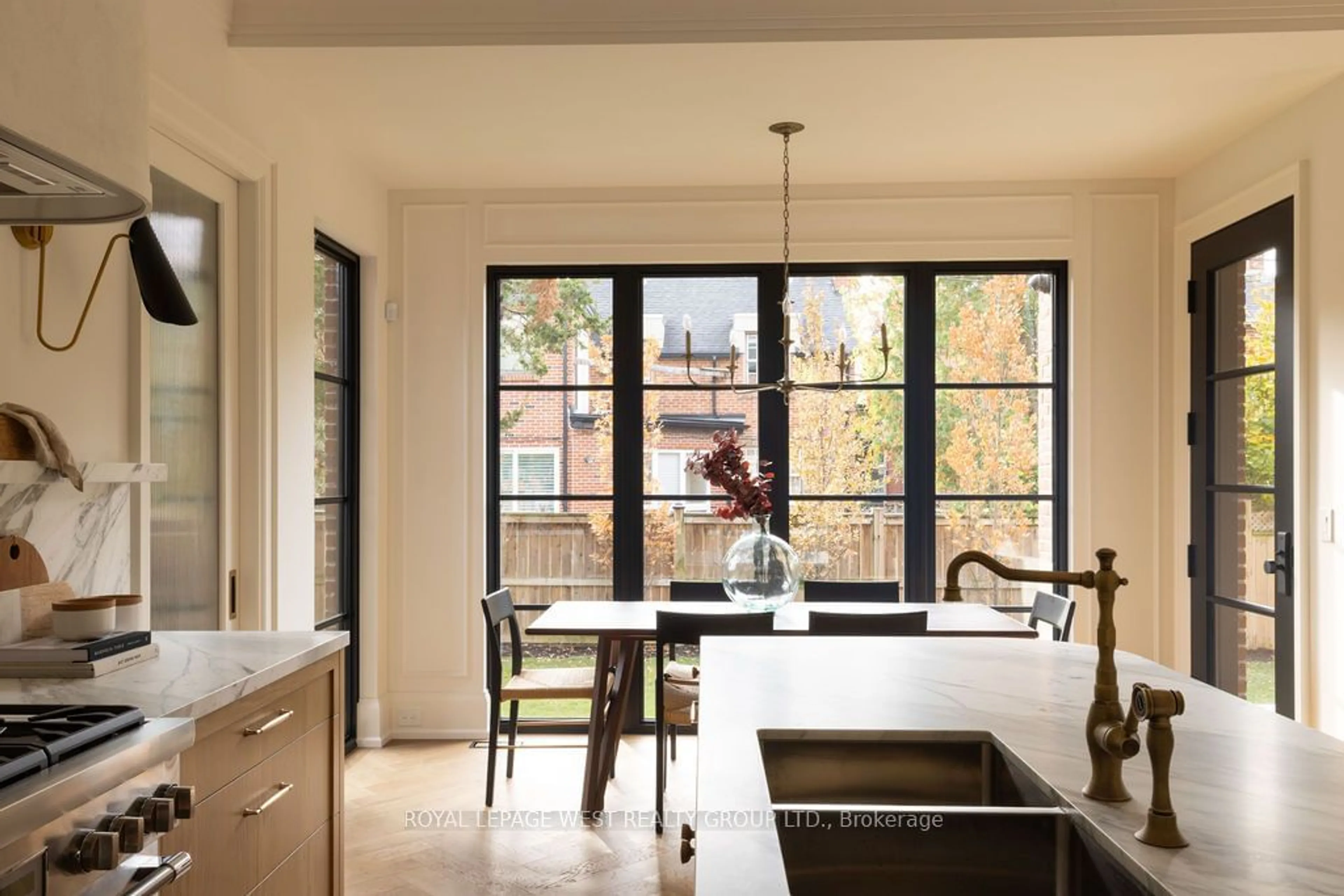 Contemporary kitchen, ceramic/tile floor for 21 Kirk Bradden Rd, Toronto Ontario M8Y 2G1