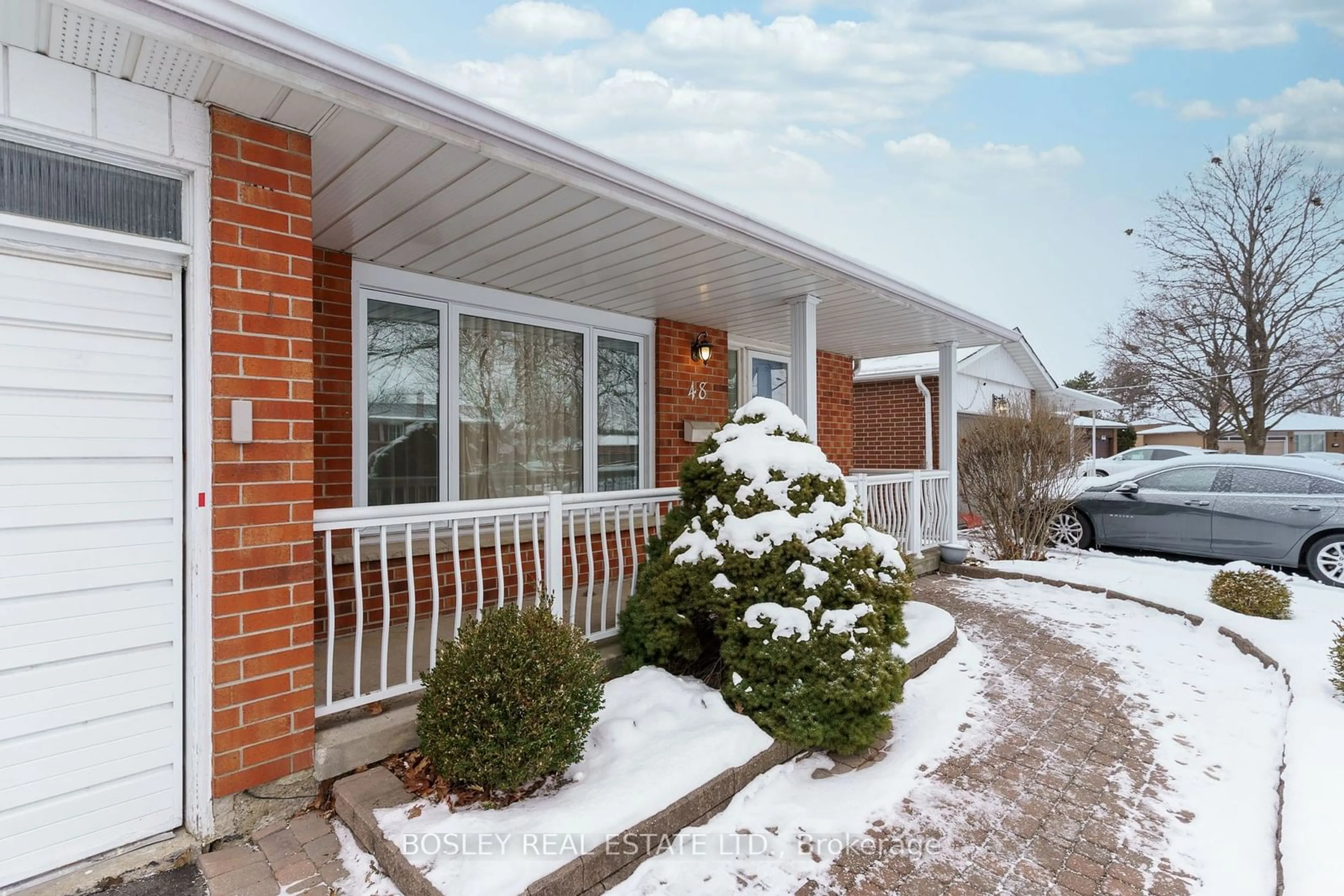 Home with brick exterior material, street for 48 Malcolm Cres, Brampton Ontario L6S 3C8