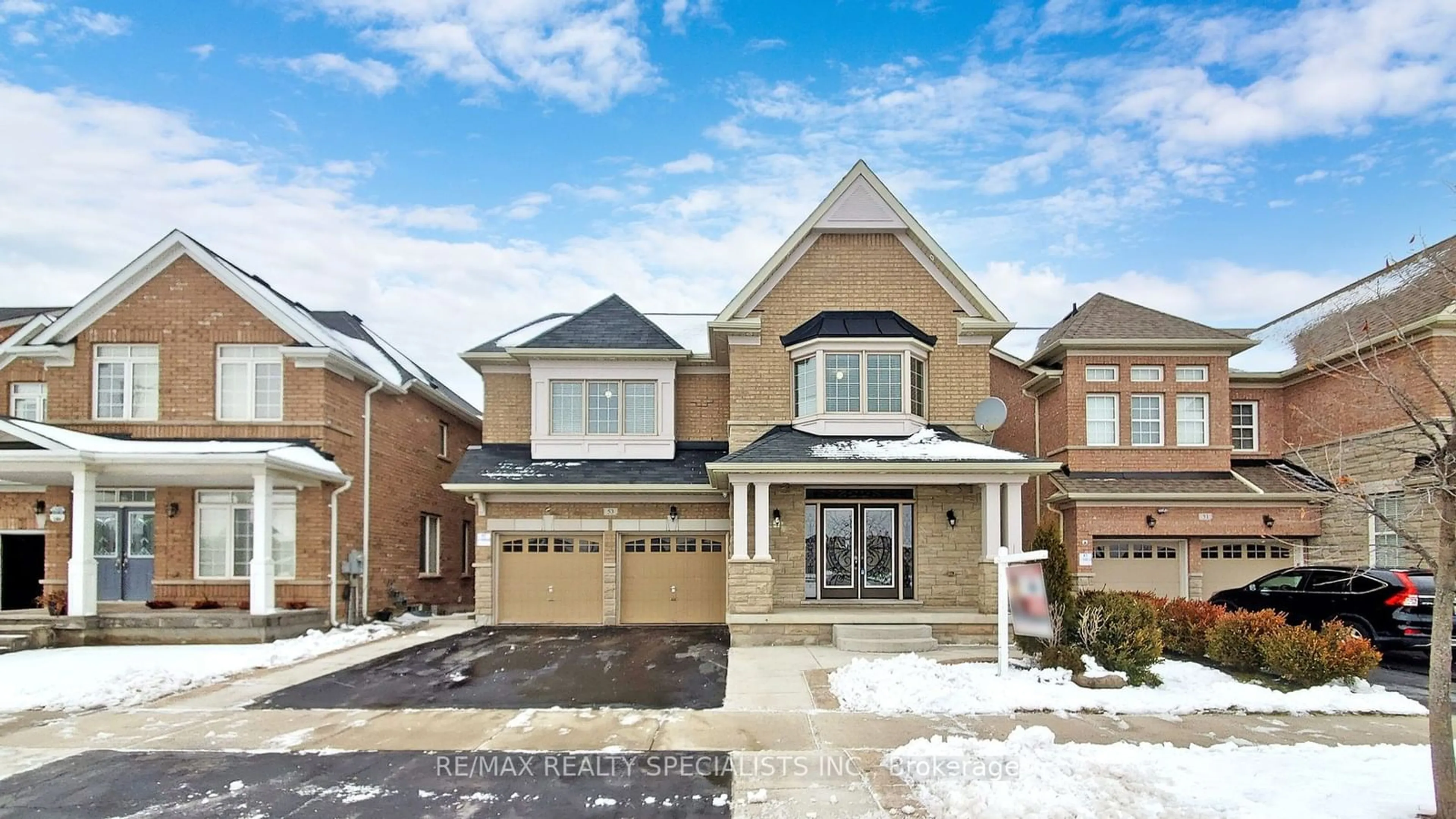 Home with brick exterior material, street for 53 Heatherglen Dr, Brampton Ontario L6Y 5X2