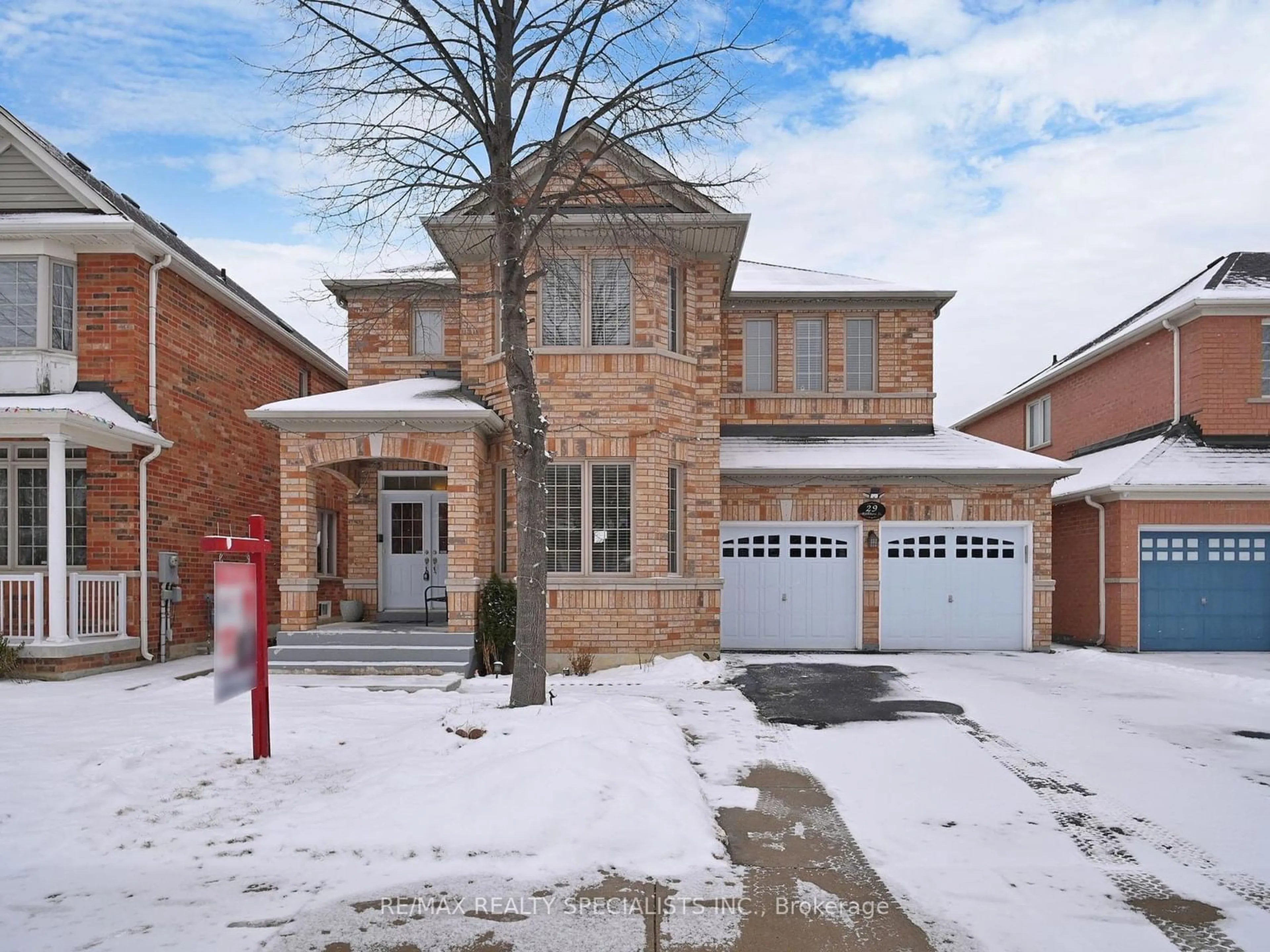 Home with brick exterior material, street for 29 Rathmore St, Brampton Ontario L6P 2P3