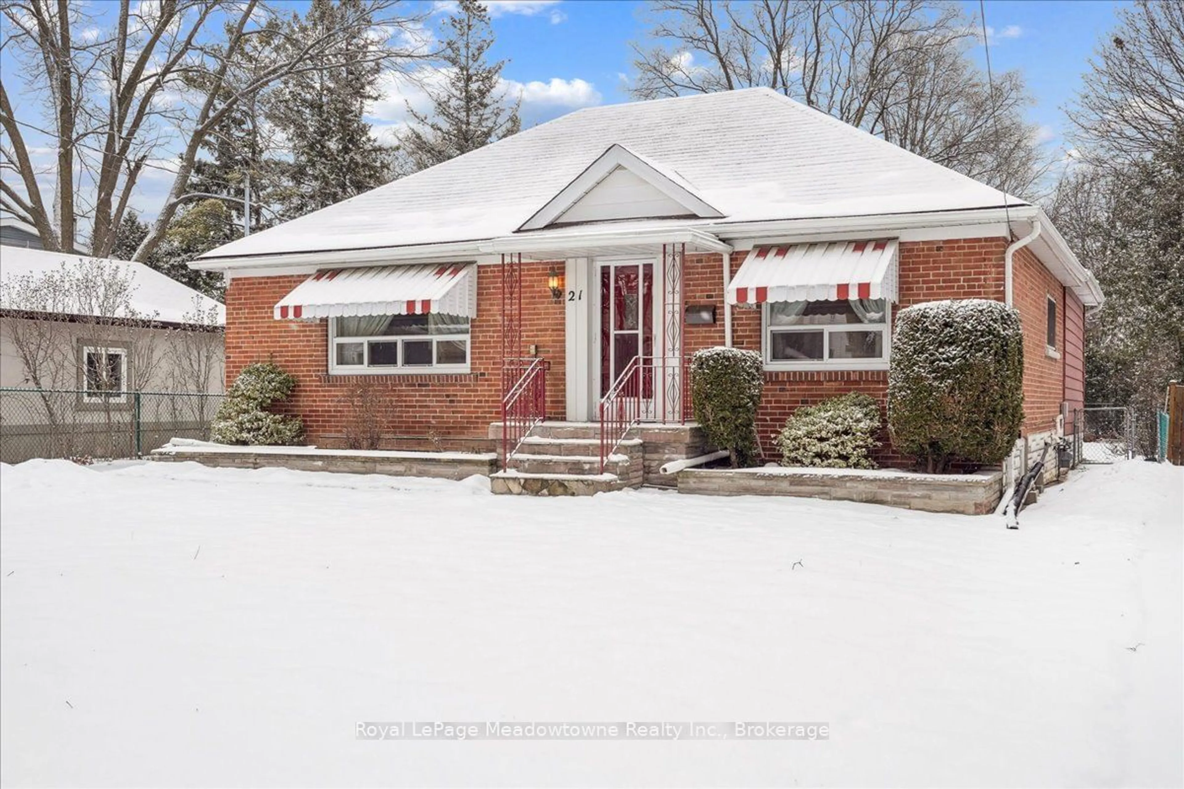 Home with brick exterior material, street for 21 Shaver Ave, Toronto Ontario M9B 3S9