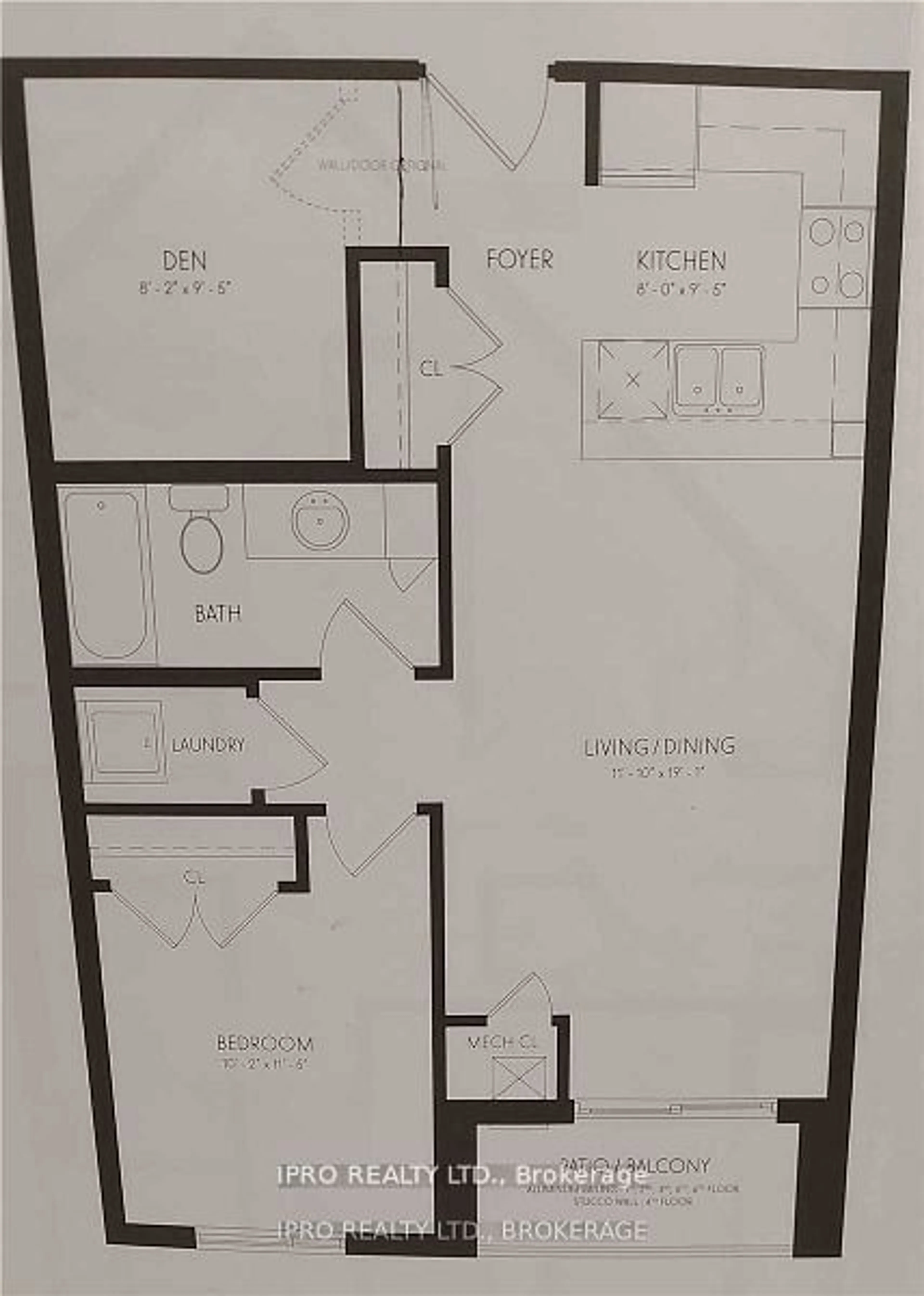 Floor plan for 610 Farmstead Dr #628, Milton Ontario L9T 8X5