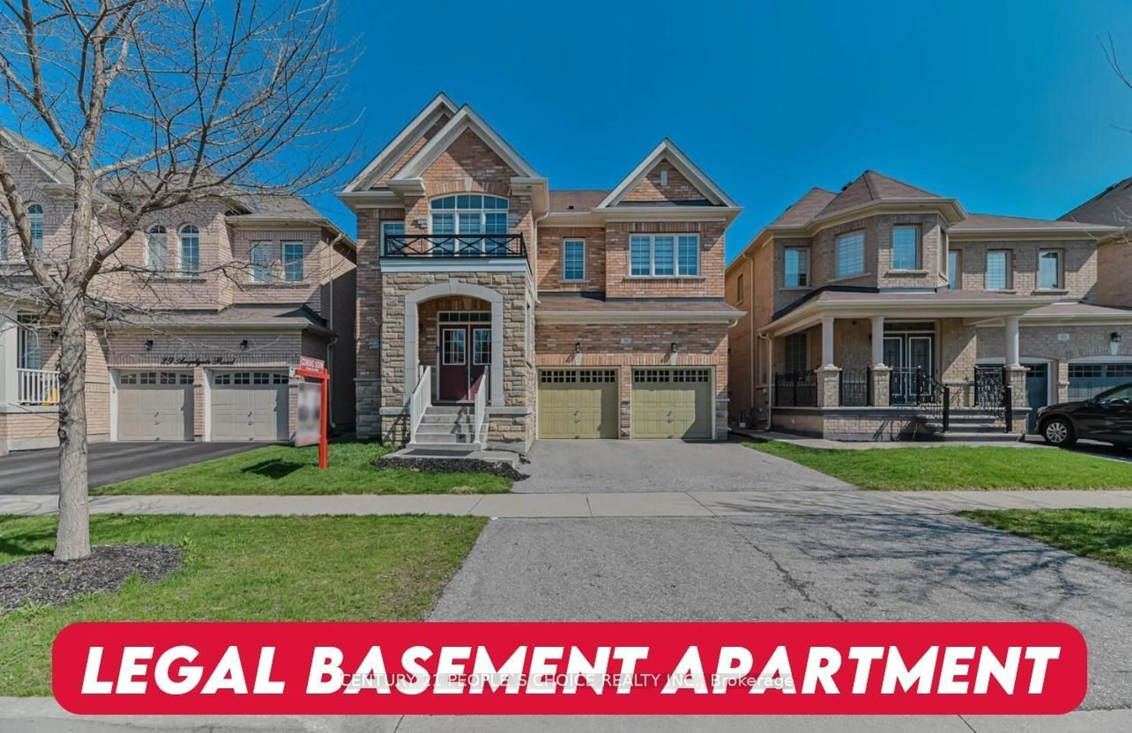 Home with brick exterior material, street for 31 Angelgate Rd, Brampton Ontario L6Y 0X9