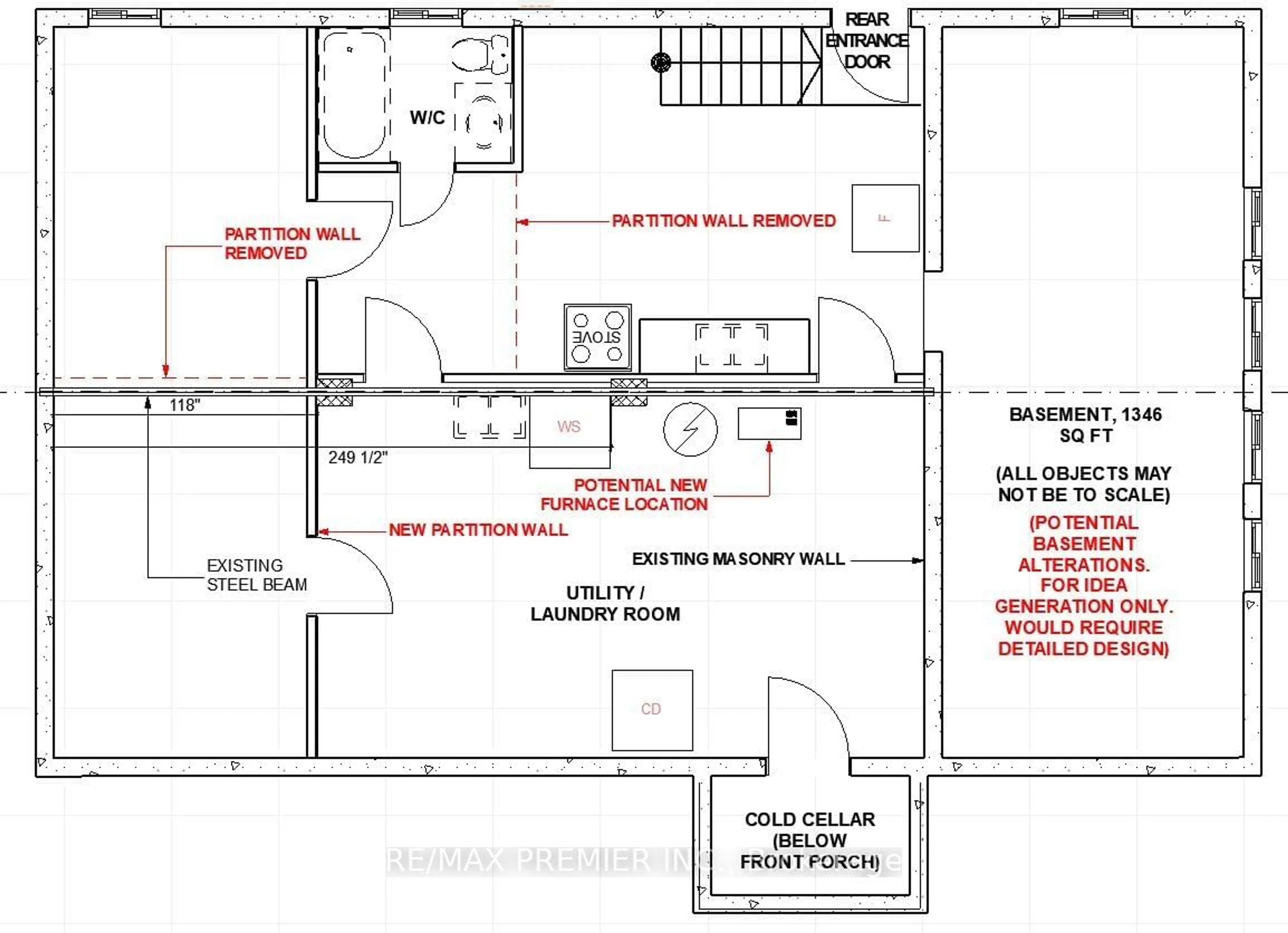 Floor plan for 33 Warnica Ave, Toronto Ontario M8Z 1Z5