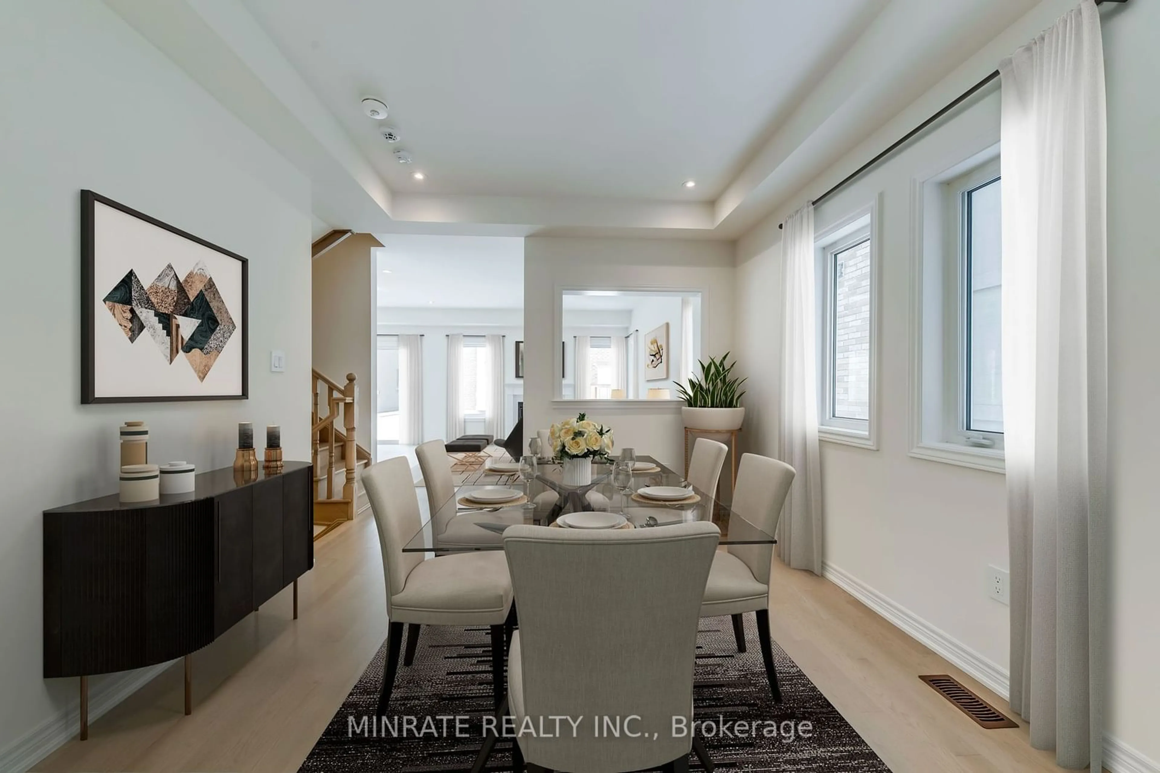 Dining room, ceramic/tile floor for 3945 Lodi Rd, Burlington Ontario L7M 0Z6