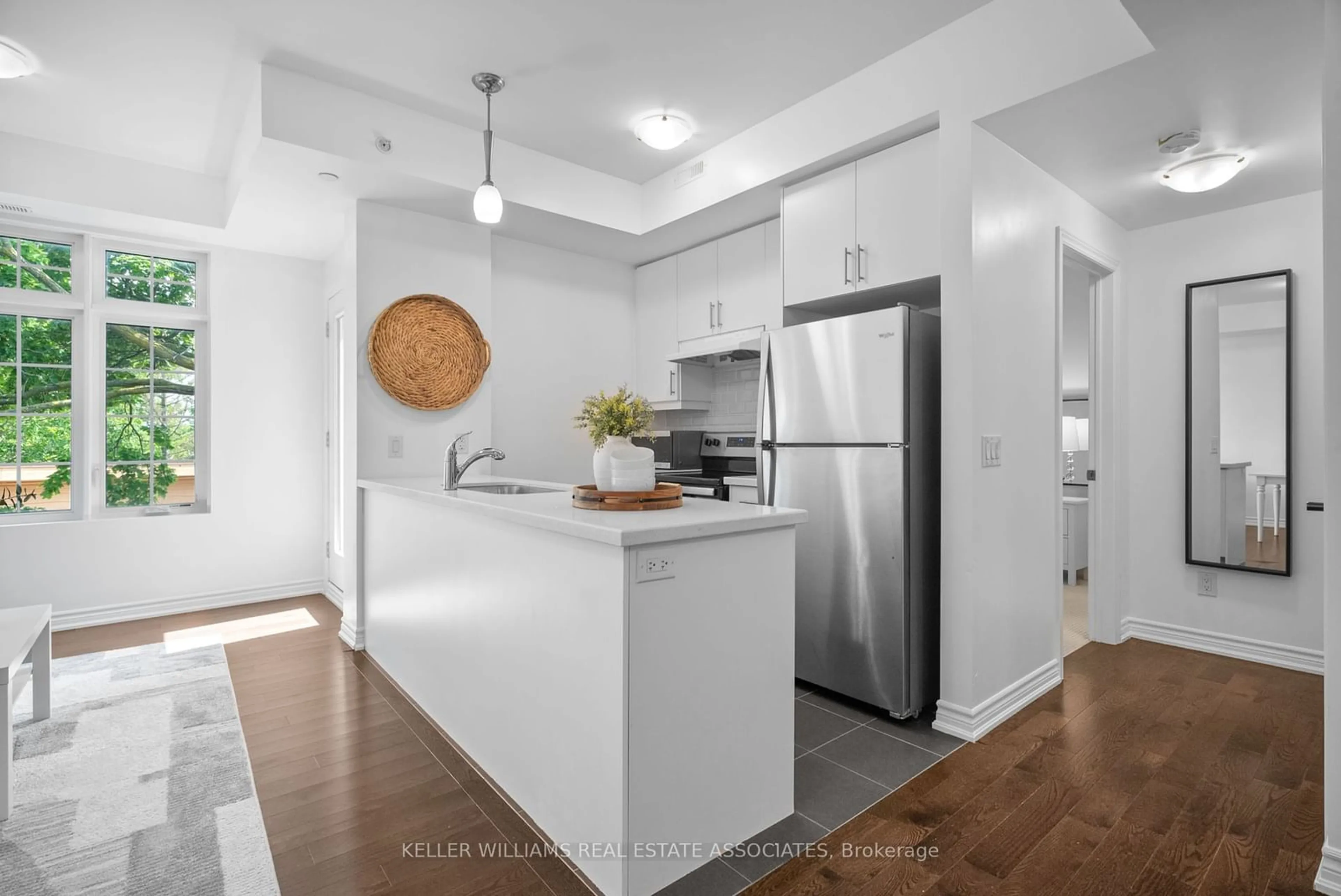 Open concept kitchen, unknown for 215 Broadway St #307, Mississauga Ontario L5M 1J1