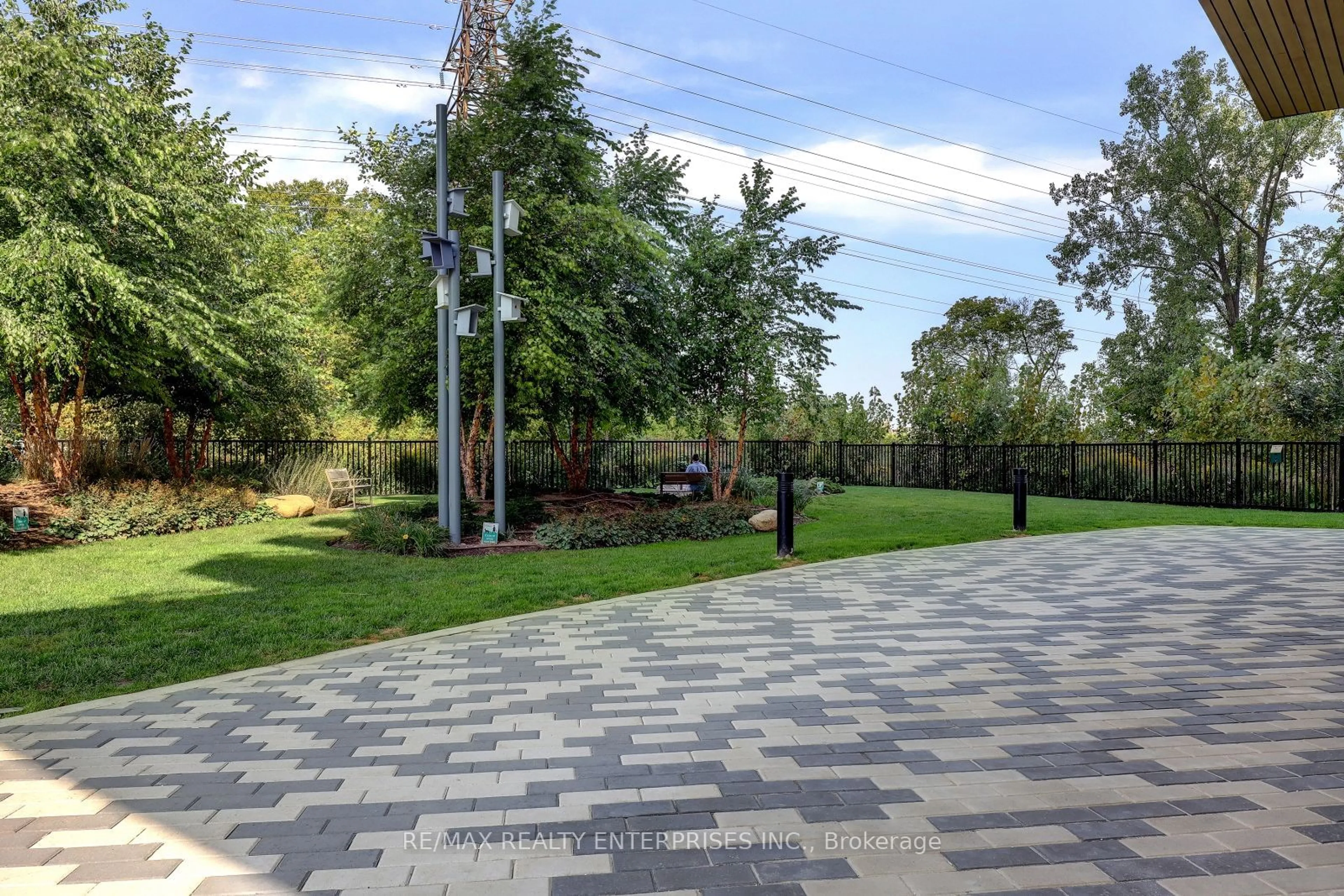 Patio, forest/trees view for 20 Brin Dr #1904, Toronto Ontario M8X 0B2