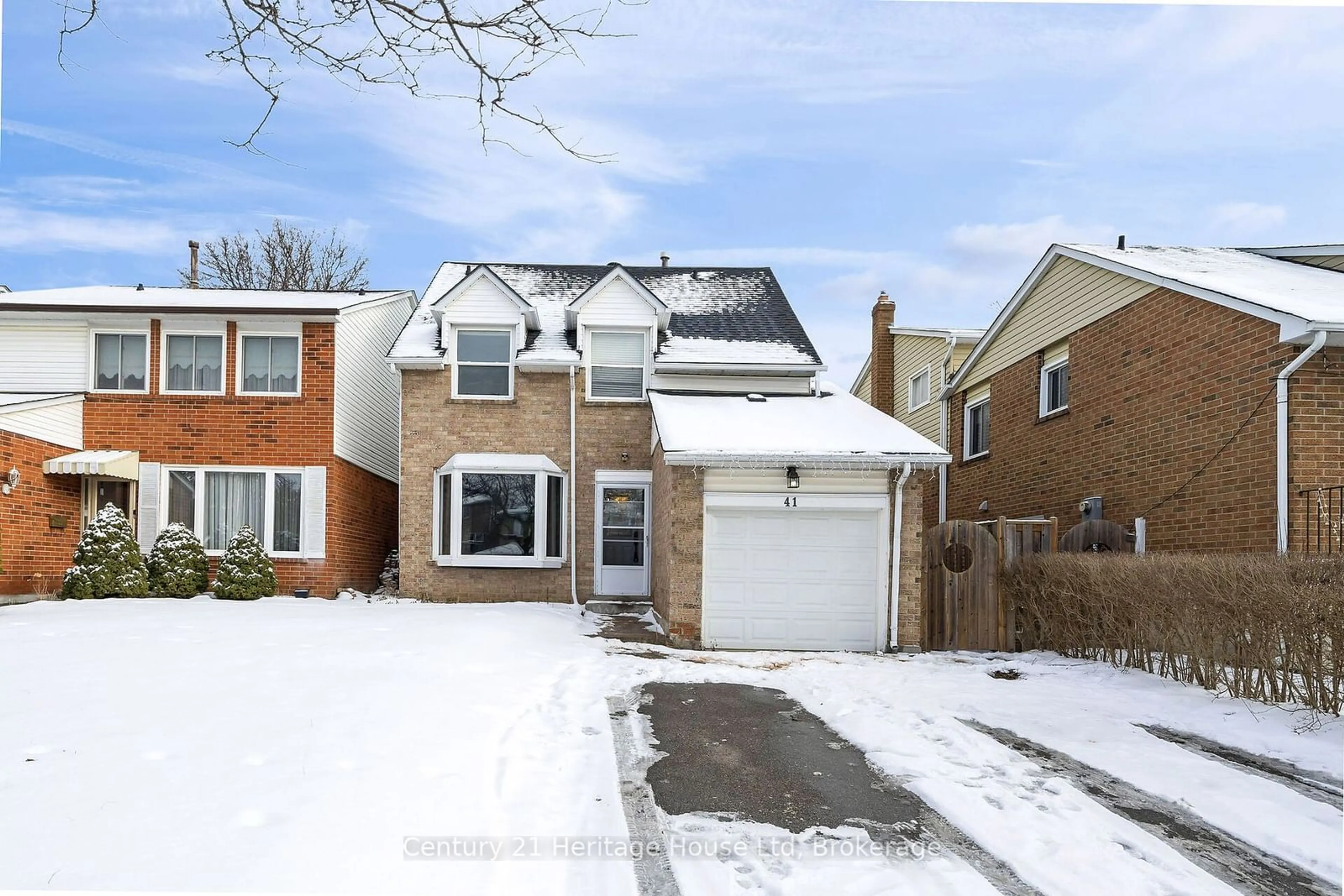 Home with brick exterior material, street for 41 Royal Palm Dr, Brampton Ontario L6Z 1P1