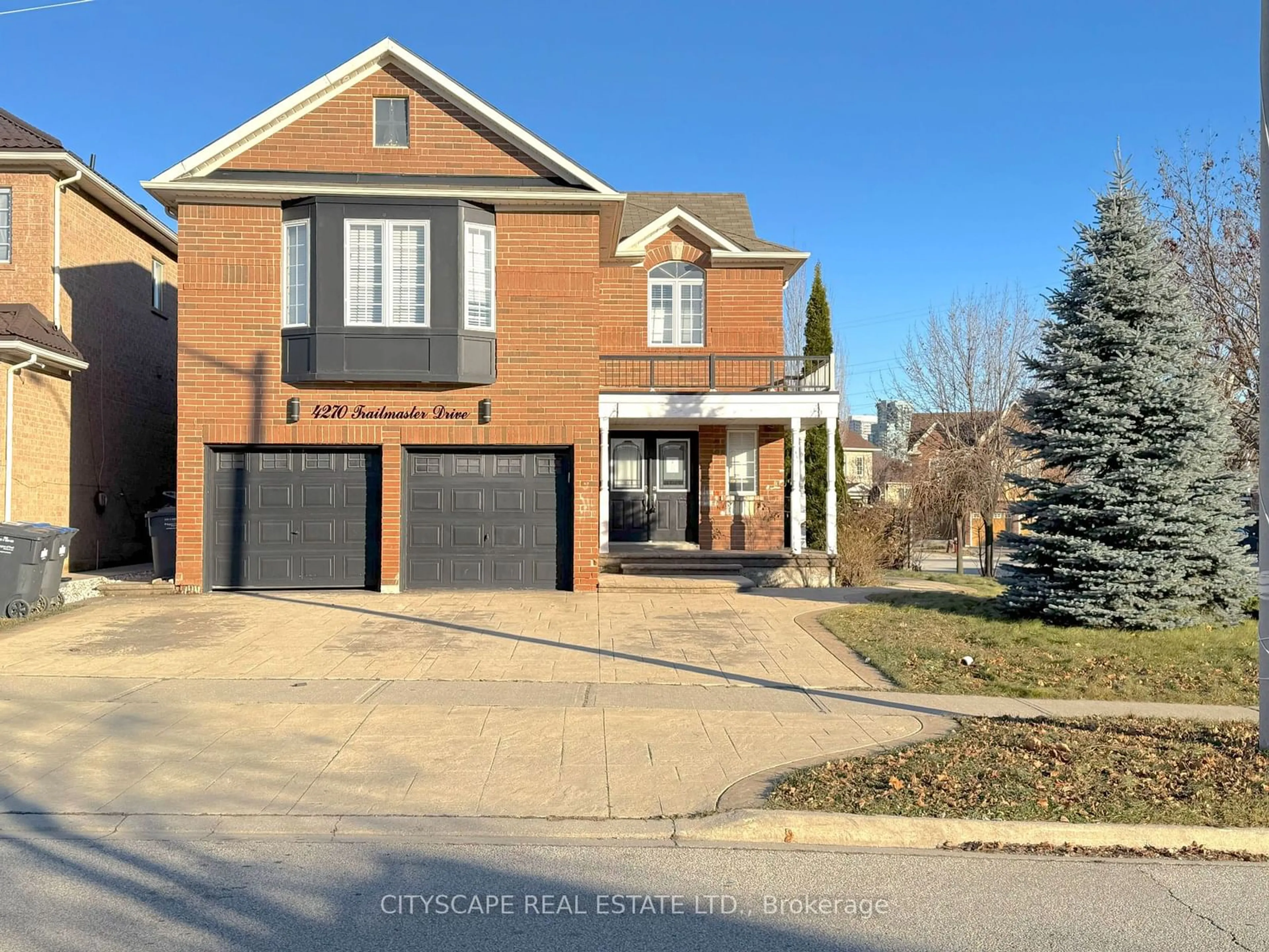 Home with brick exterior material, street for 4270 Trailmaster Dr, Mississauga Ontario L5V 3C1