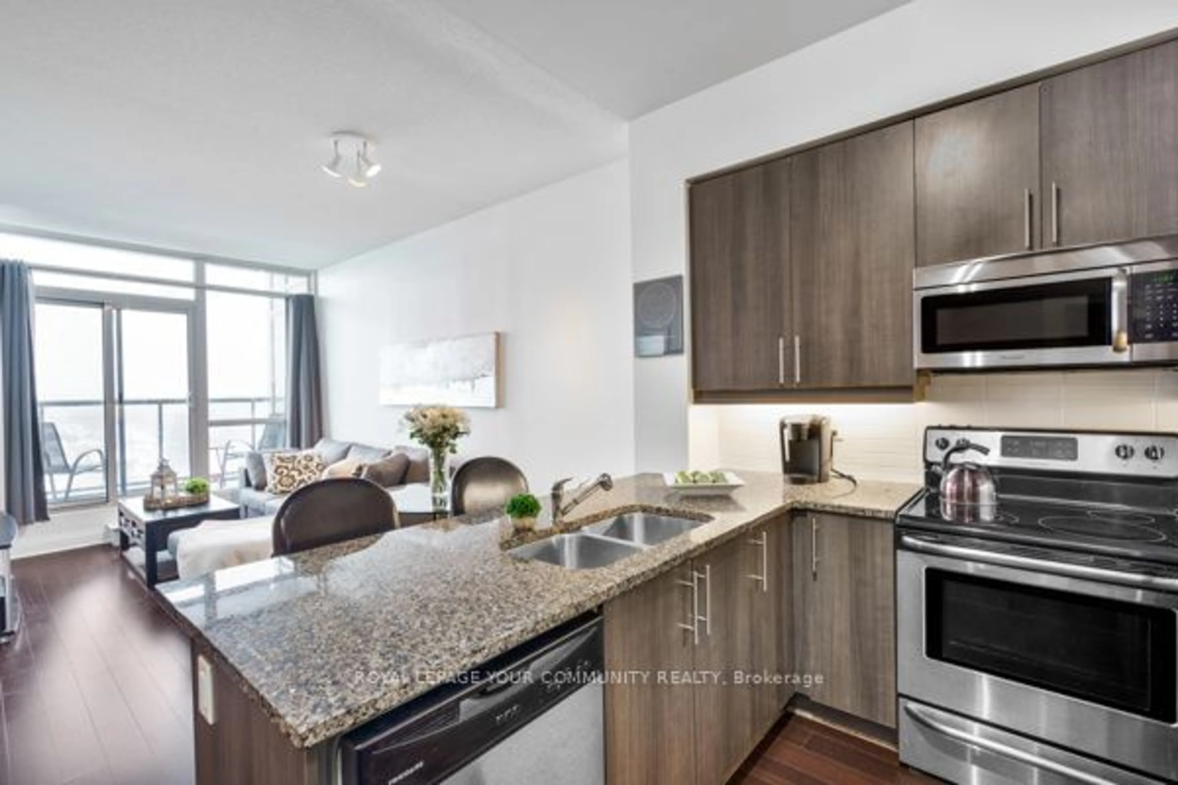 Standard kitchen, unknown for 1185 The Queensway #517, Toronto Ontario M8Z 0C6