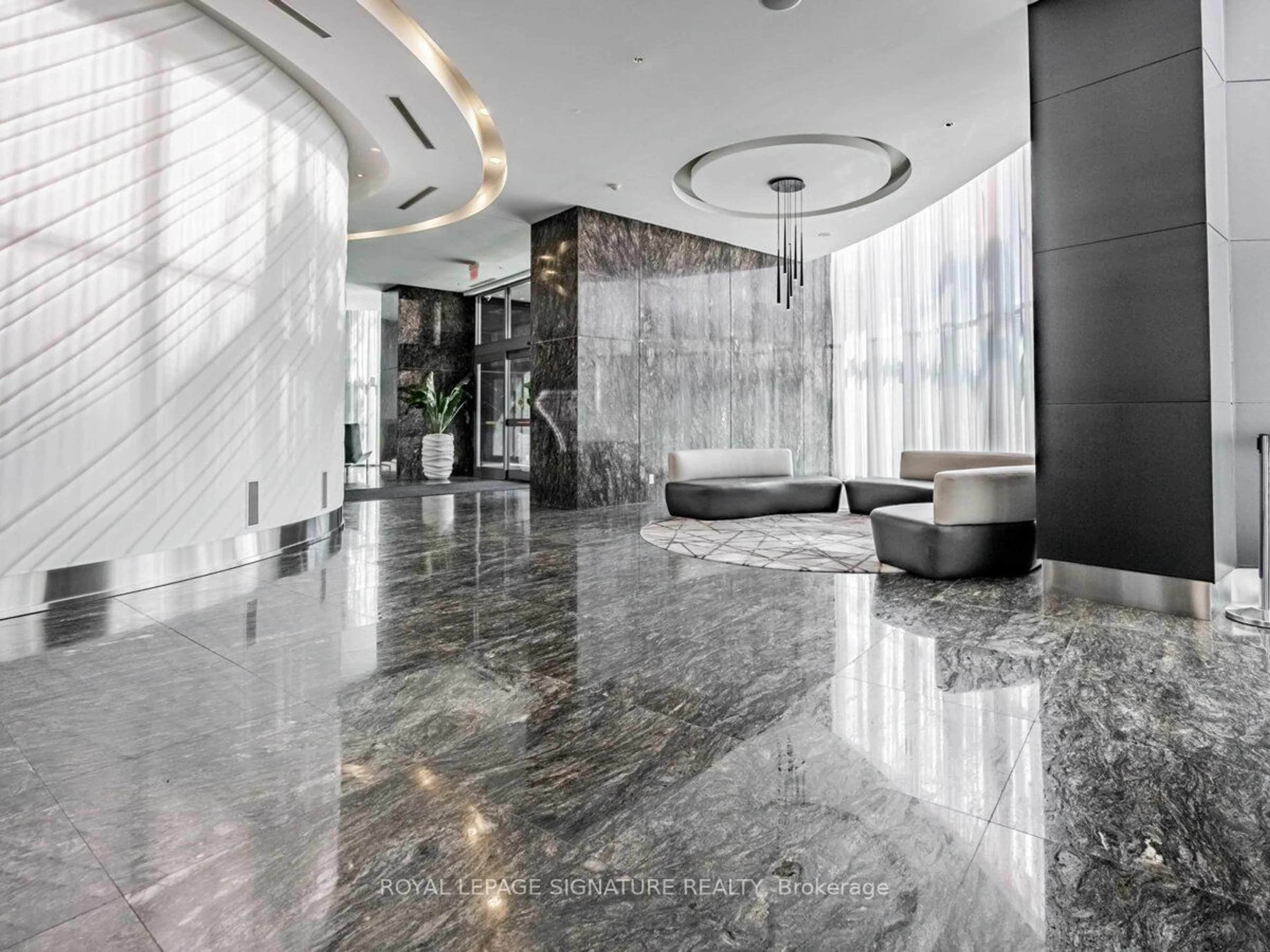 Lobby for 60 Absolute Ave #3407, Mississauga Ontario L4Z 0A9