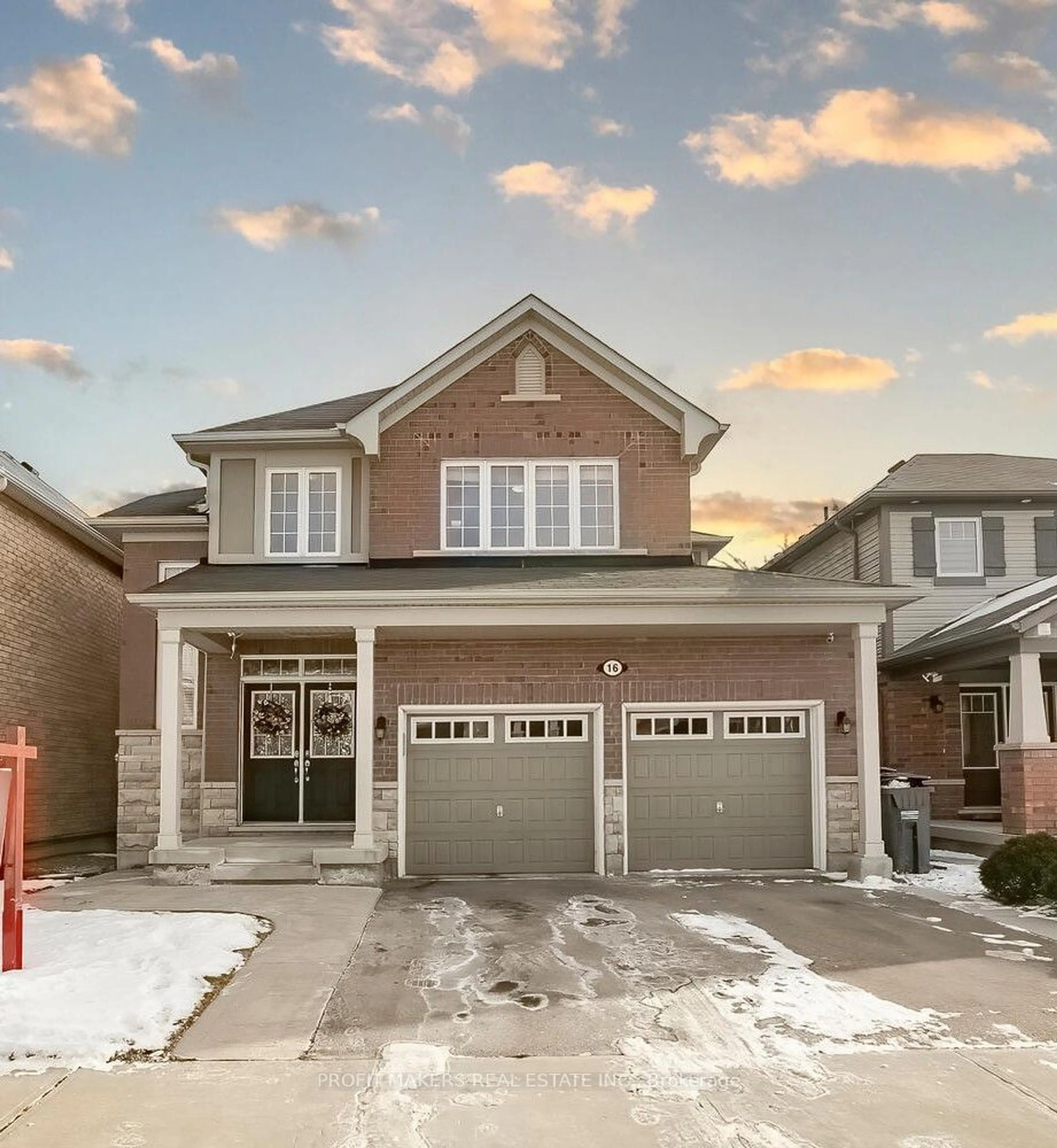 Home with brick exterior material, street for 16 Miracle Tr, Brampton Ontario L7A 0Y4