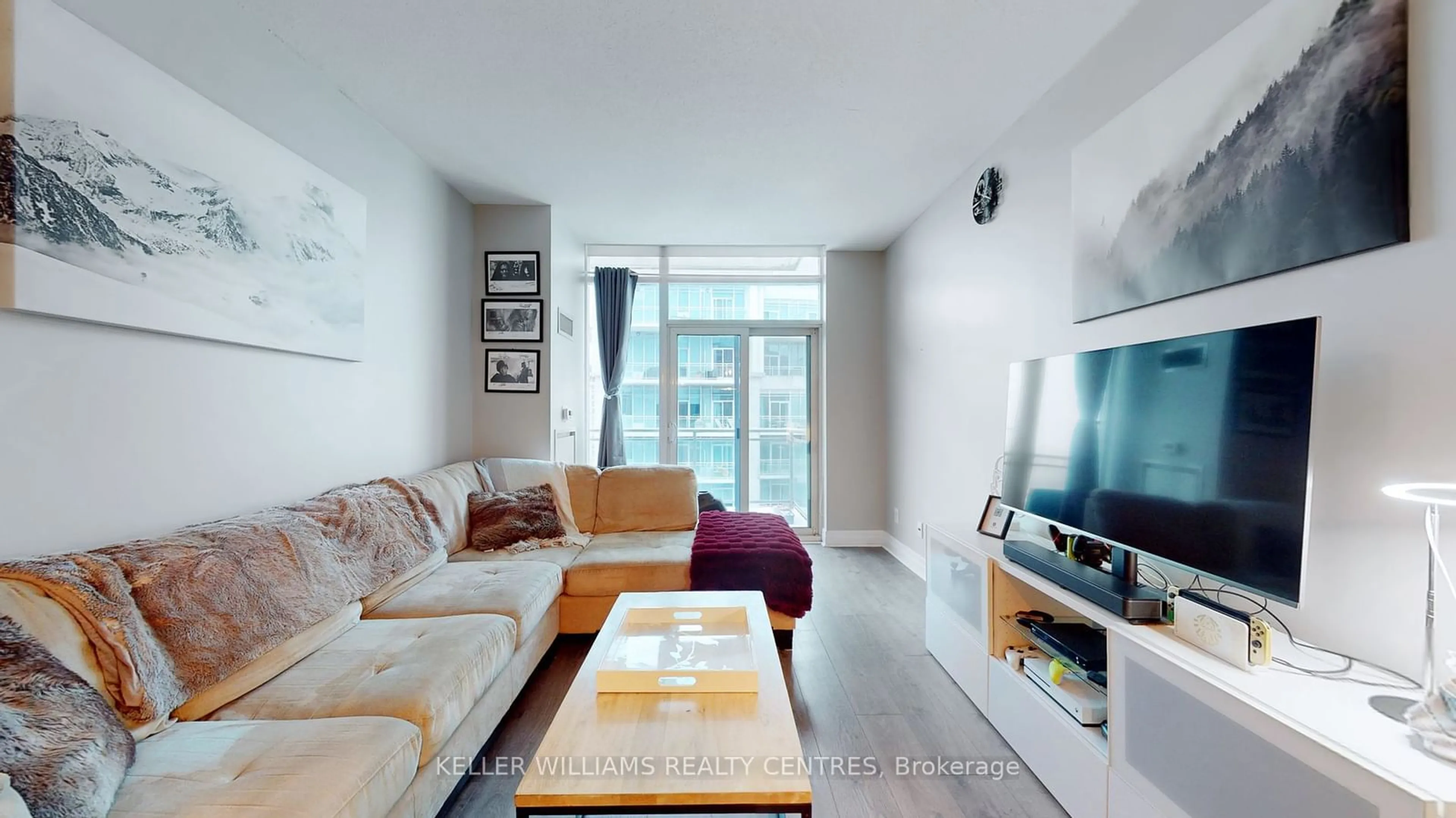 Living room with furniture, unknown for 58 Marine Parade Dr #1209, Toronto Ontario M8V 4G1