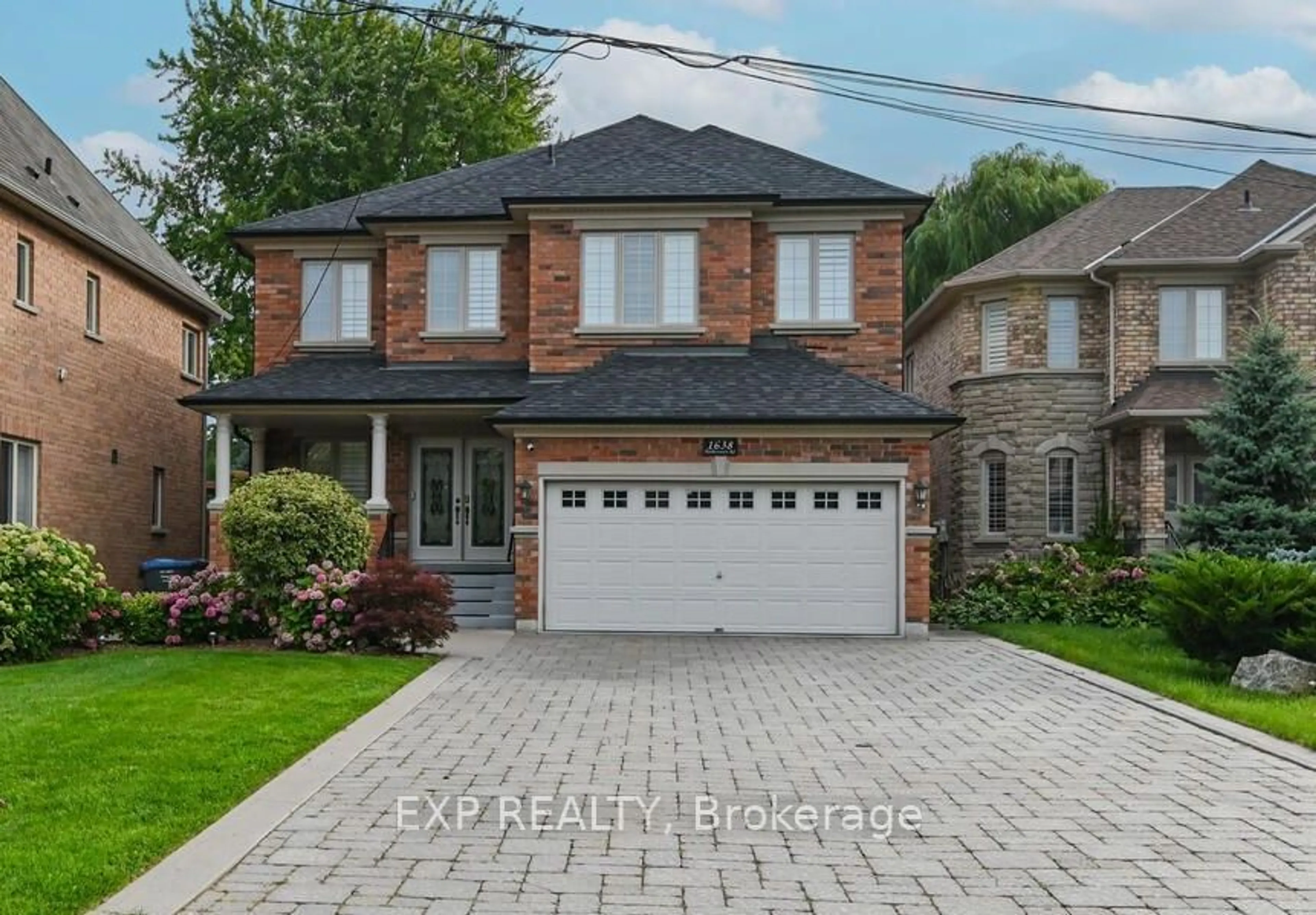 Home with brick exterior material, street for 1638 Barbertown Rd, Mississauga Ontario L5M 6J2