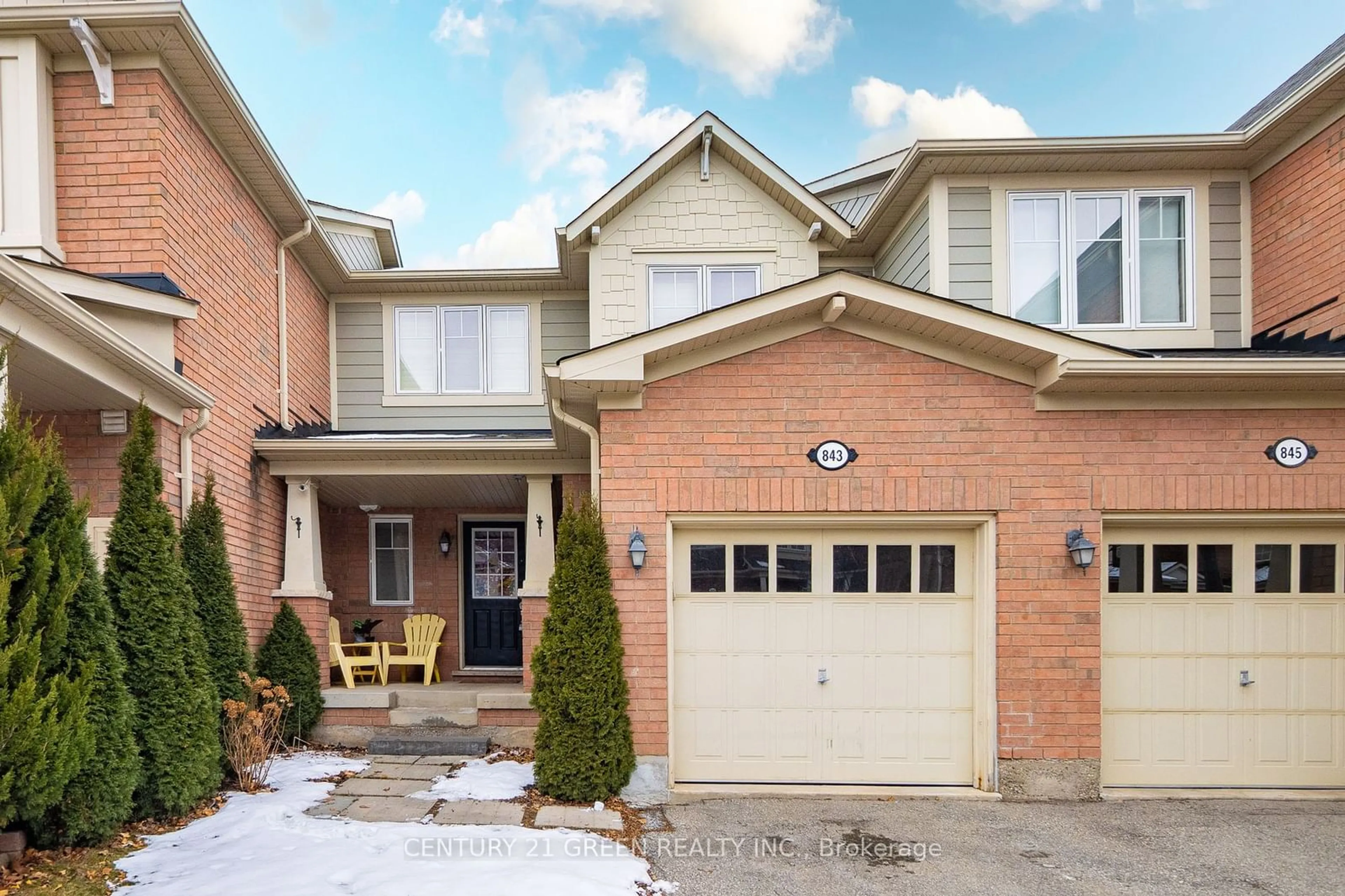 Home with brick exterior material, street for 843 Gifford Cres, Milton Ontario L9T 0L2