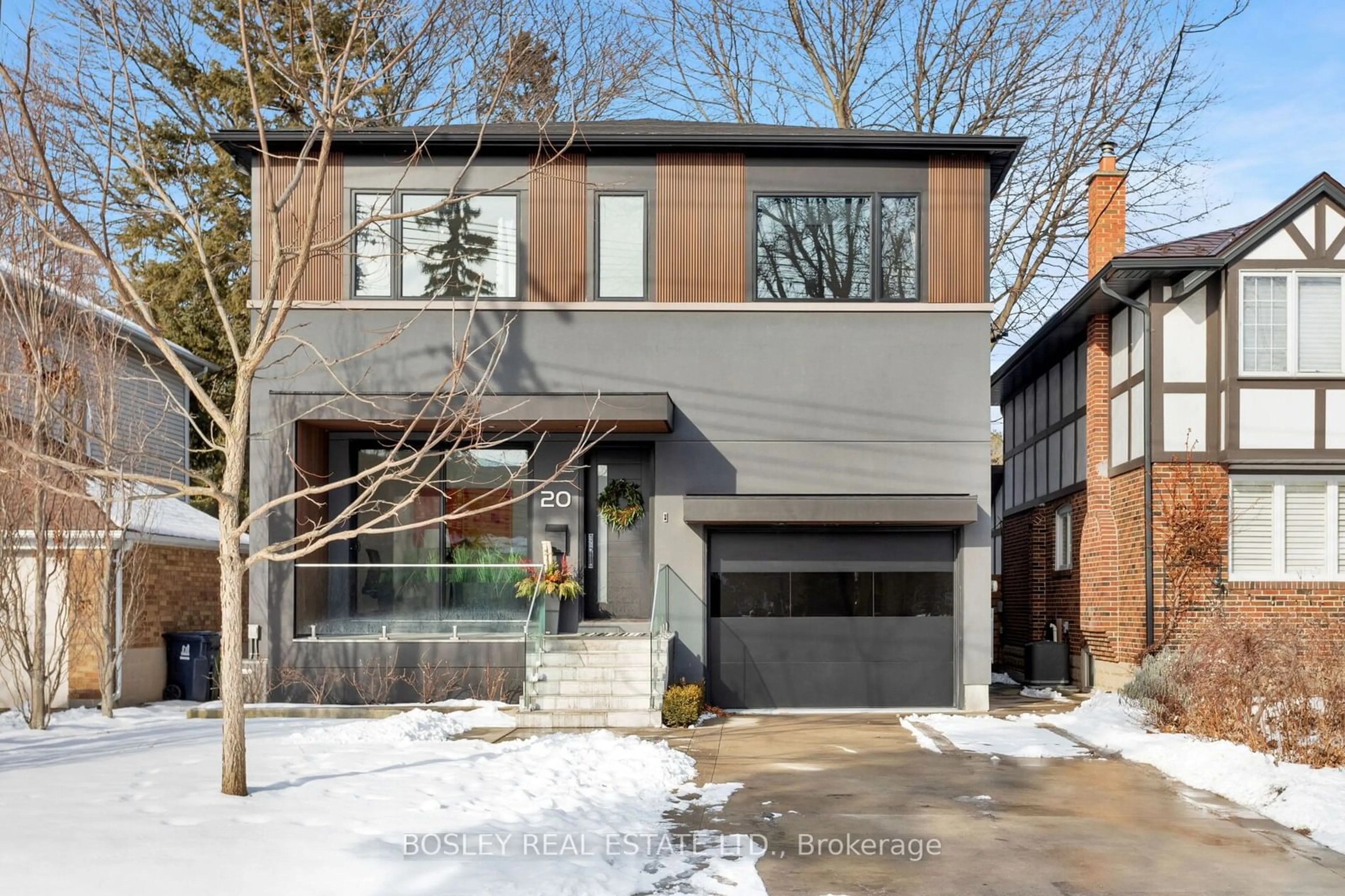 Home with brick exterior material, street for 20 Valiant Rd, Toronto Ontario M8X 1P4