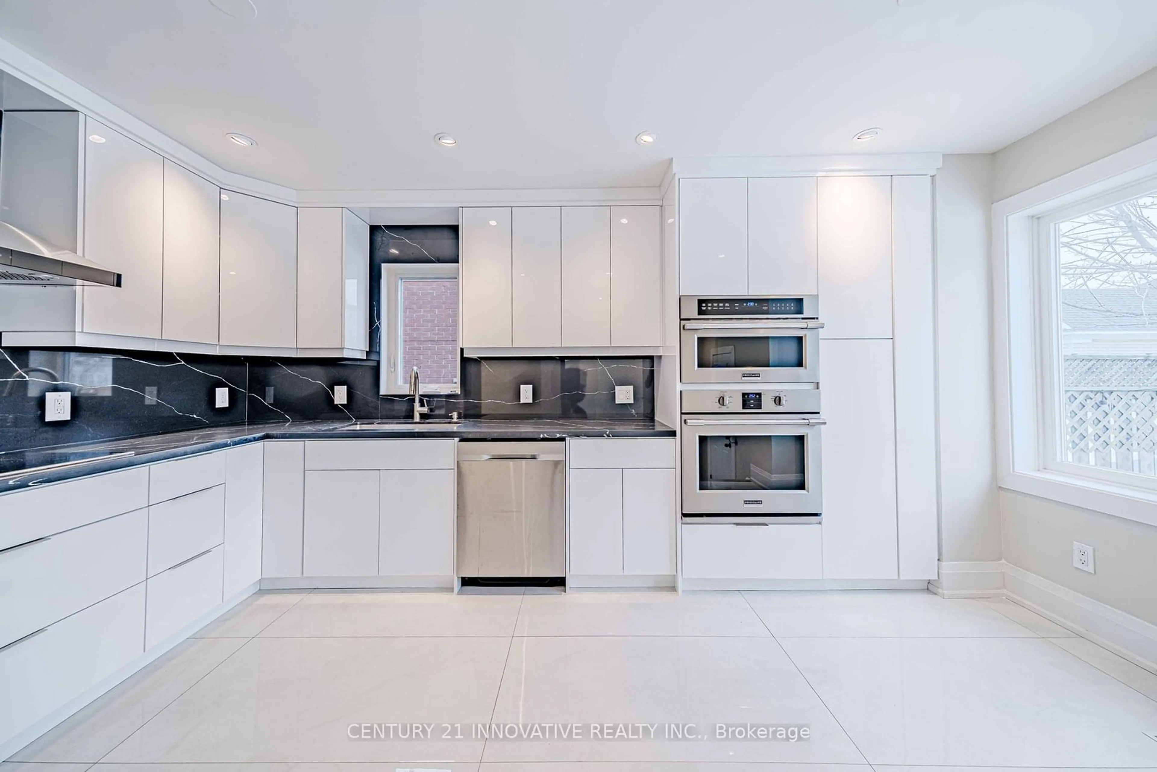 Contemporary kitchen, ceramic/tile floor for 2605 Devonsley Cres, Oakville Ontario L6H 6J2