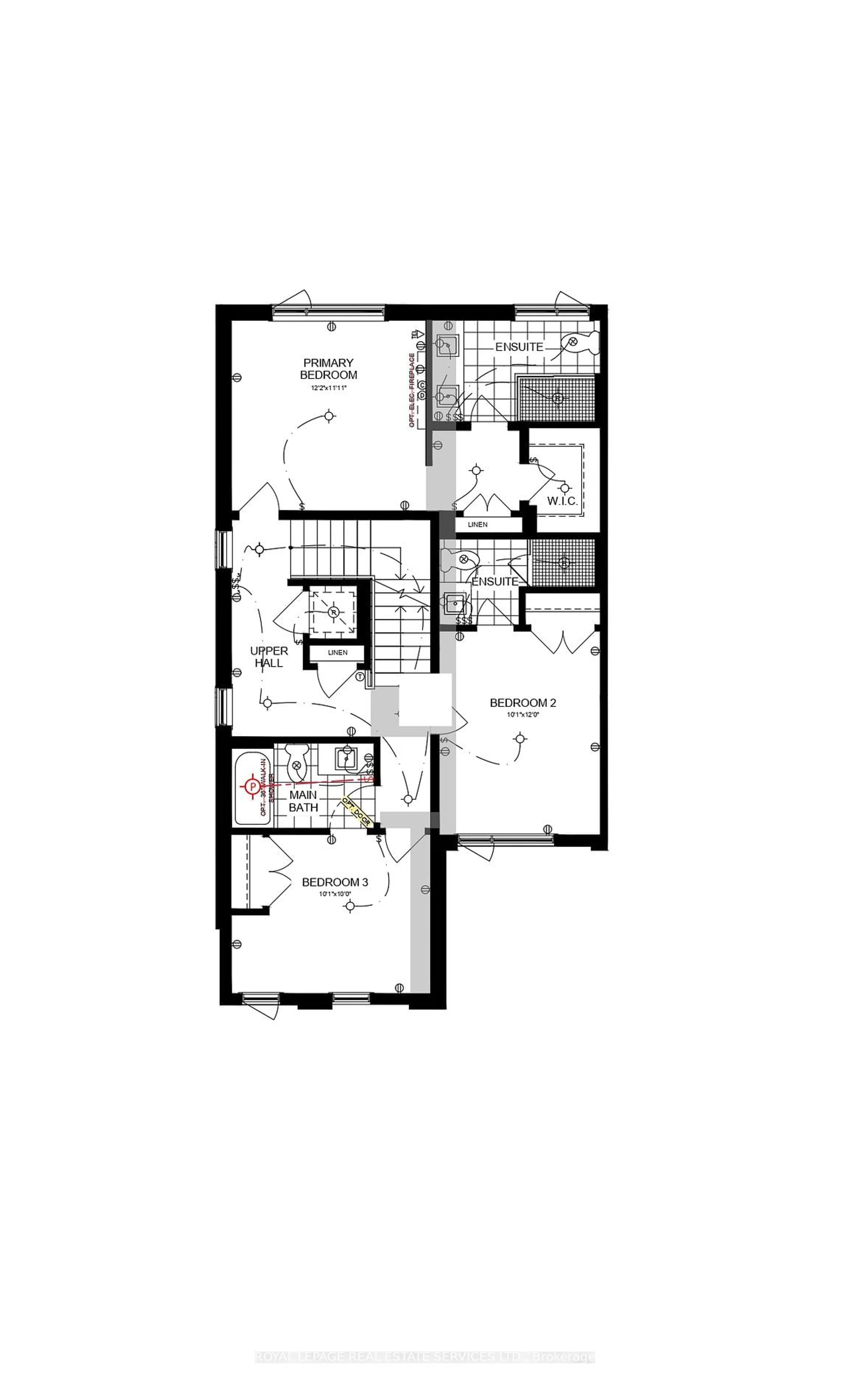 Floor plan for 3234 Crystal Dr, Oakville Ontario L6M 5S8