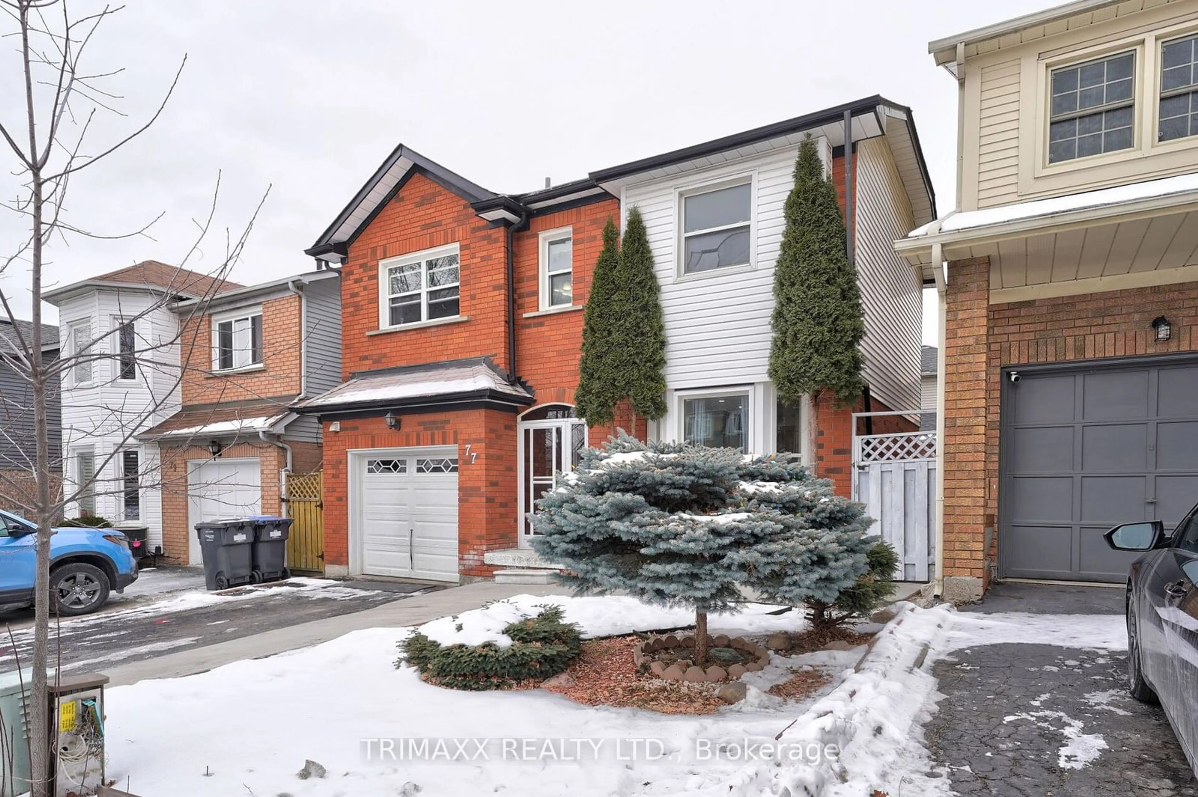 Home with brick exterior material, street for 77 Stoneledge Circ, Brampton Ontario L6R 1G8