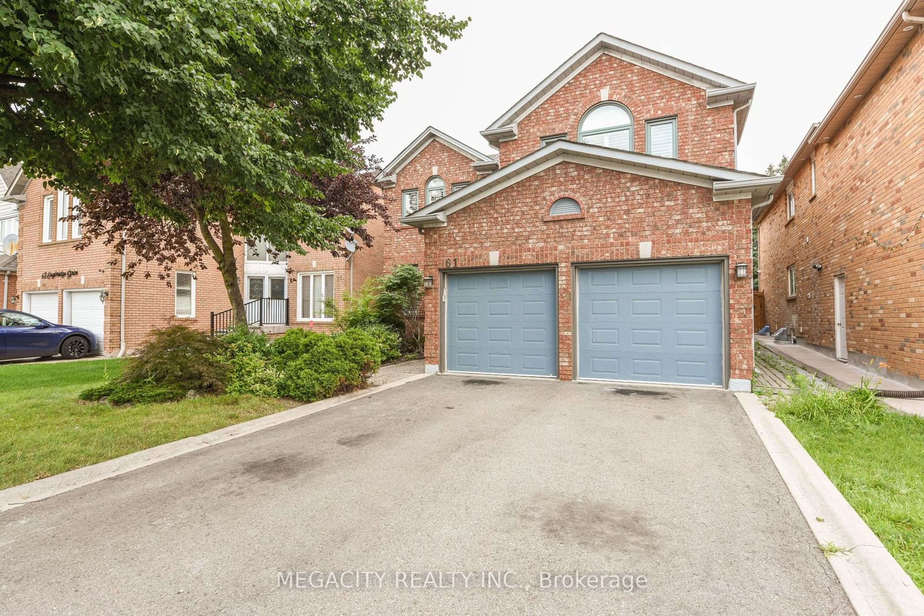 Home with brick exterior material, street for 61 Eagleridge Dr, Brampton Ontario L6R 1E8