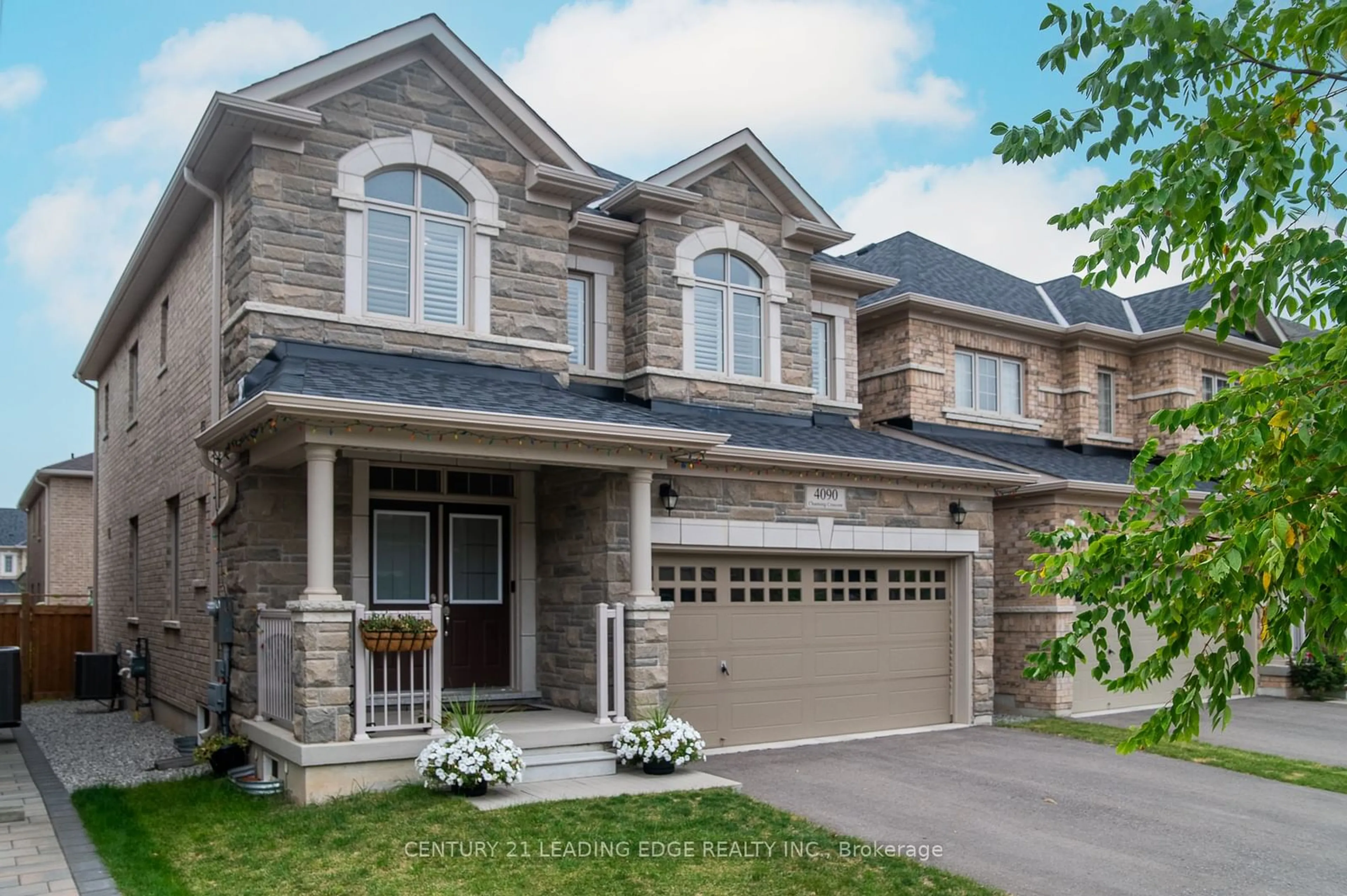 Home with brick exterior material, street for 4090 Channing Cres, Oakville Ontario L6H 3R3