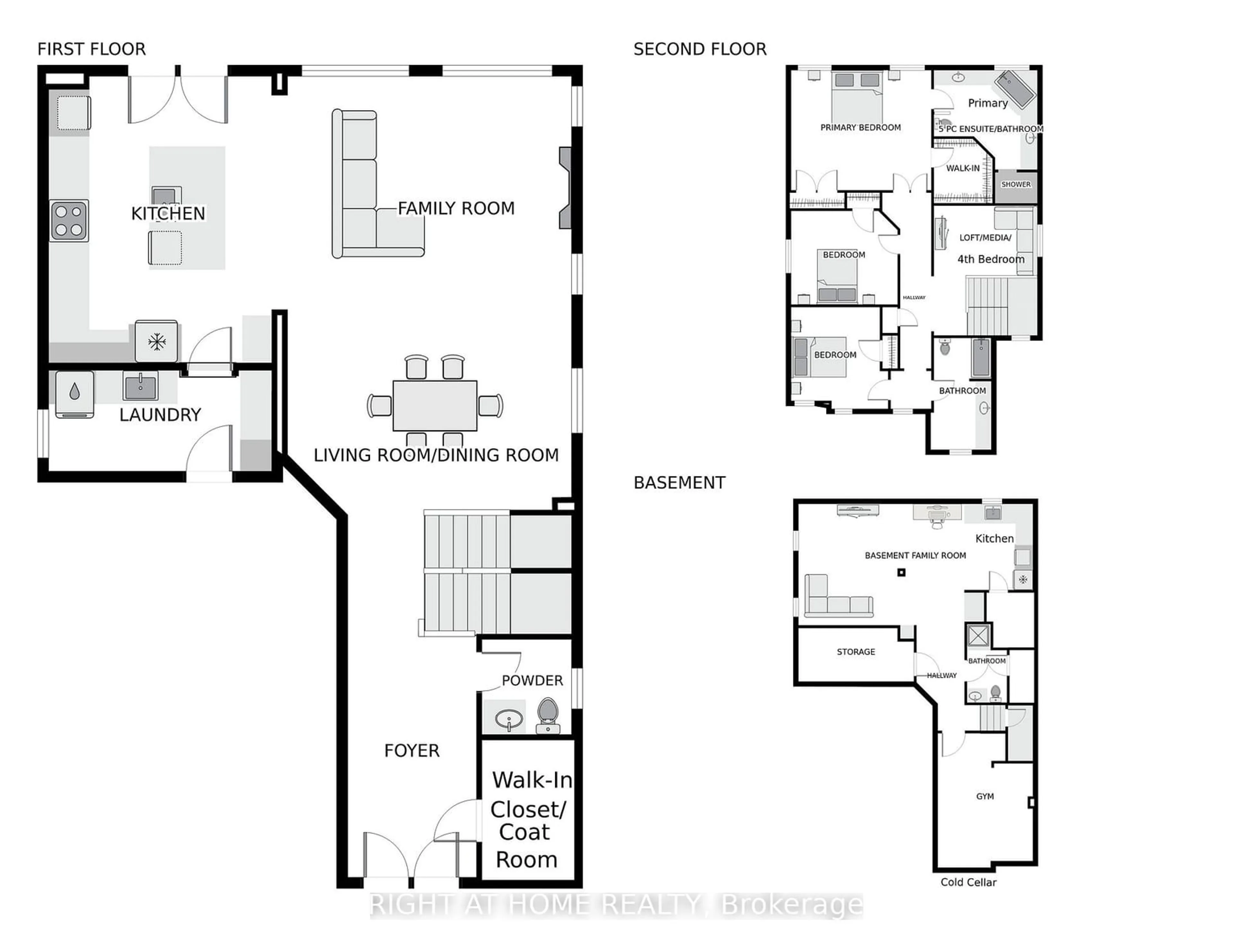 Floor plan for 59 Paisley Green Ave, Caledon Ontario L7C 3R9