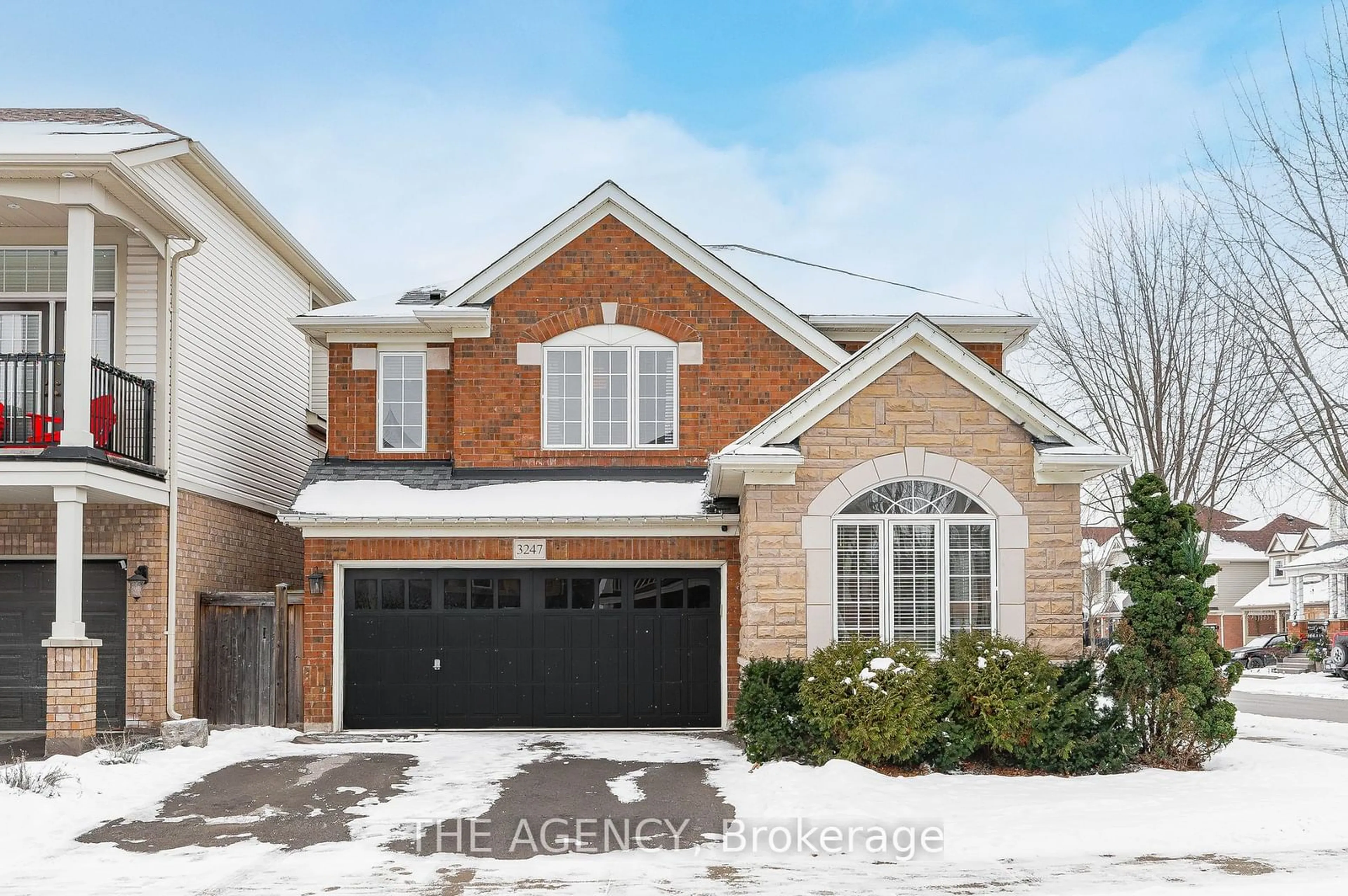 Home with brick exterior material, street for 3247 Steeplechase Dr, Burlington Ontario L7M 0C5