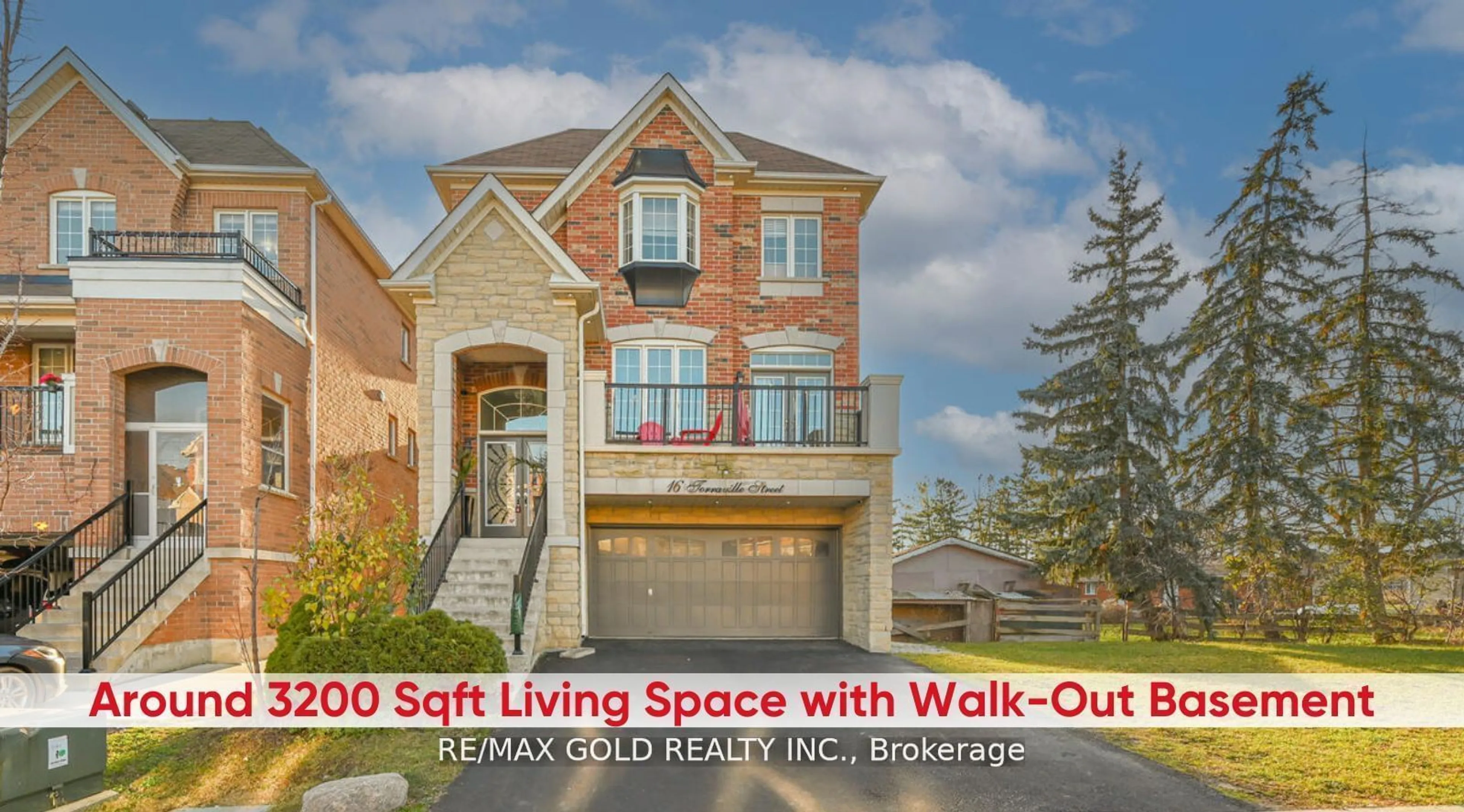 Home with brick exterior material, street for 16 Torraville St, Brampton Ontario L6R 0Y5