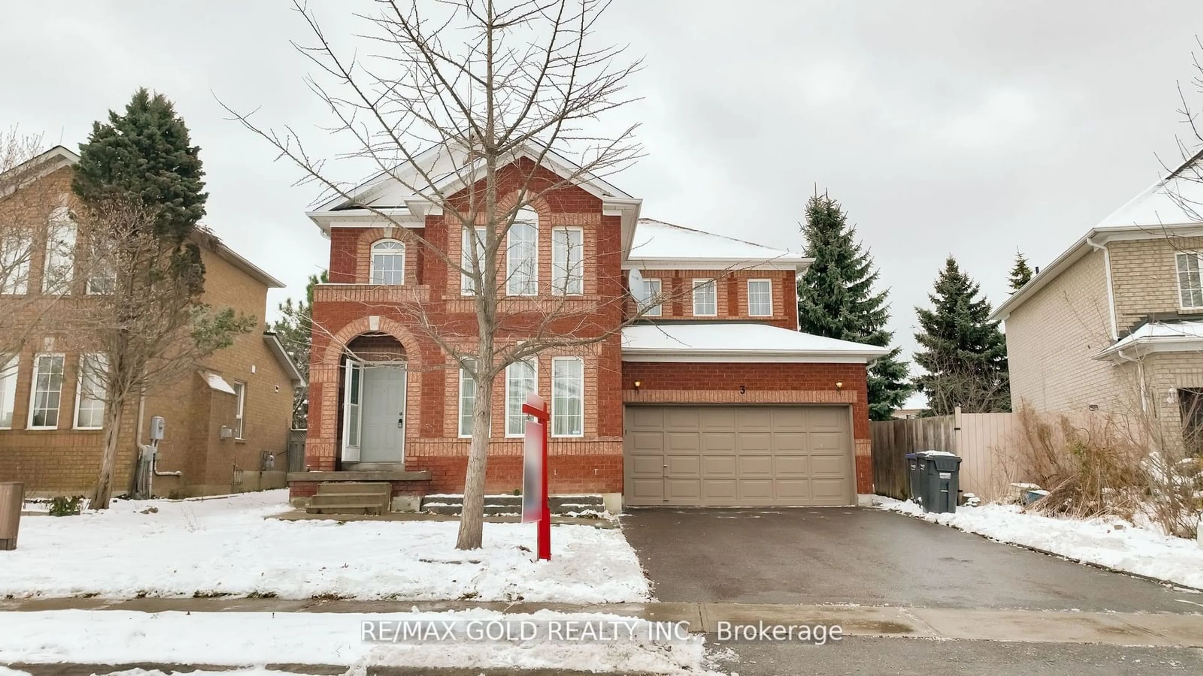 Home with brick exterior material, street for 3 Great Plains St, Brampton Ontario L6R 1Z5