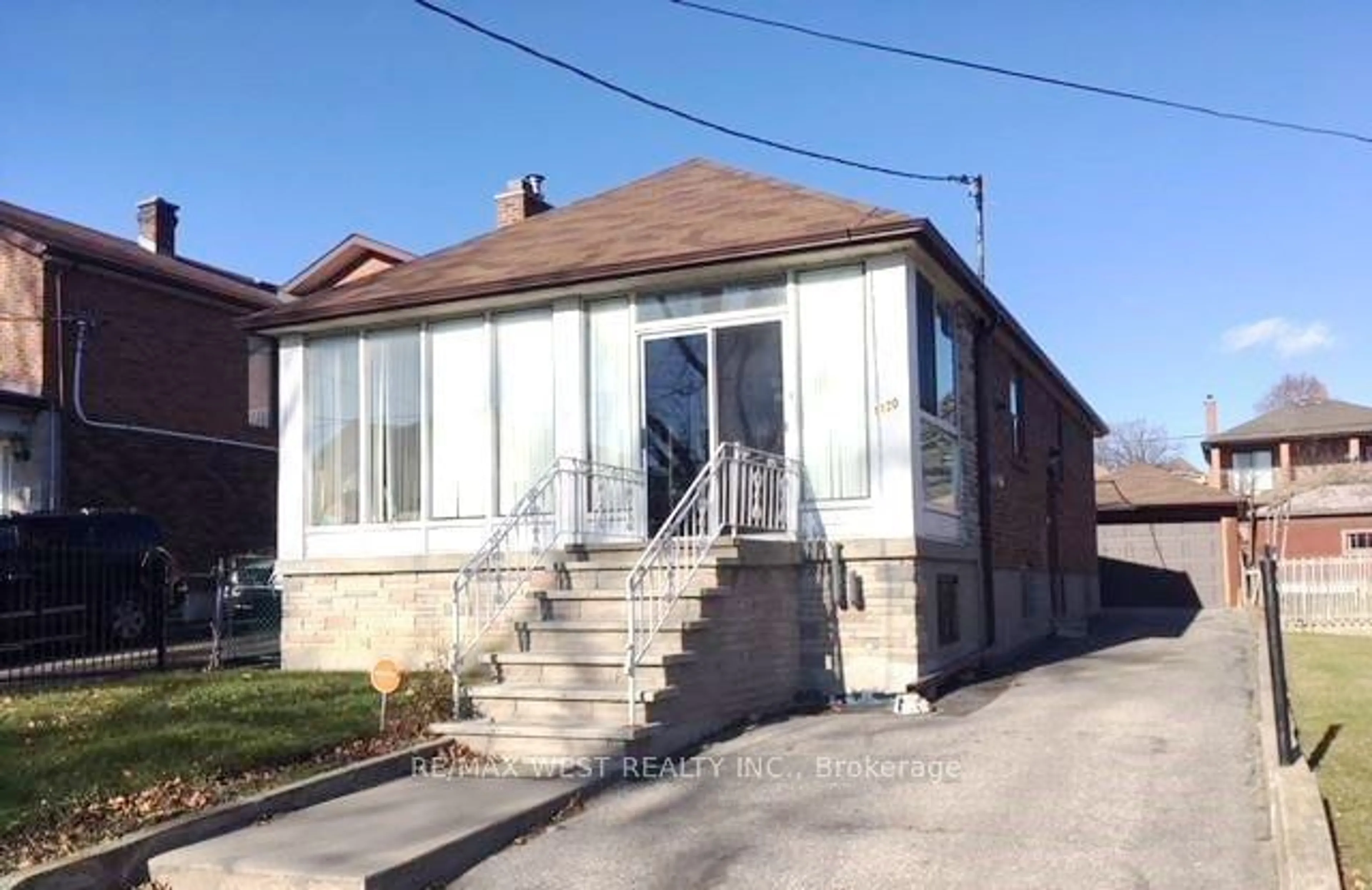 Home with brick exterior material, street for 1120 Glencairn Ave, Toronto Ontario M6B 2B4