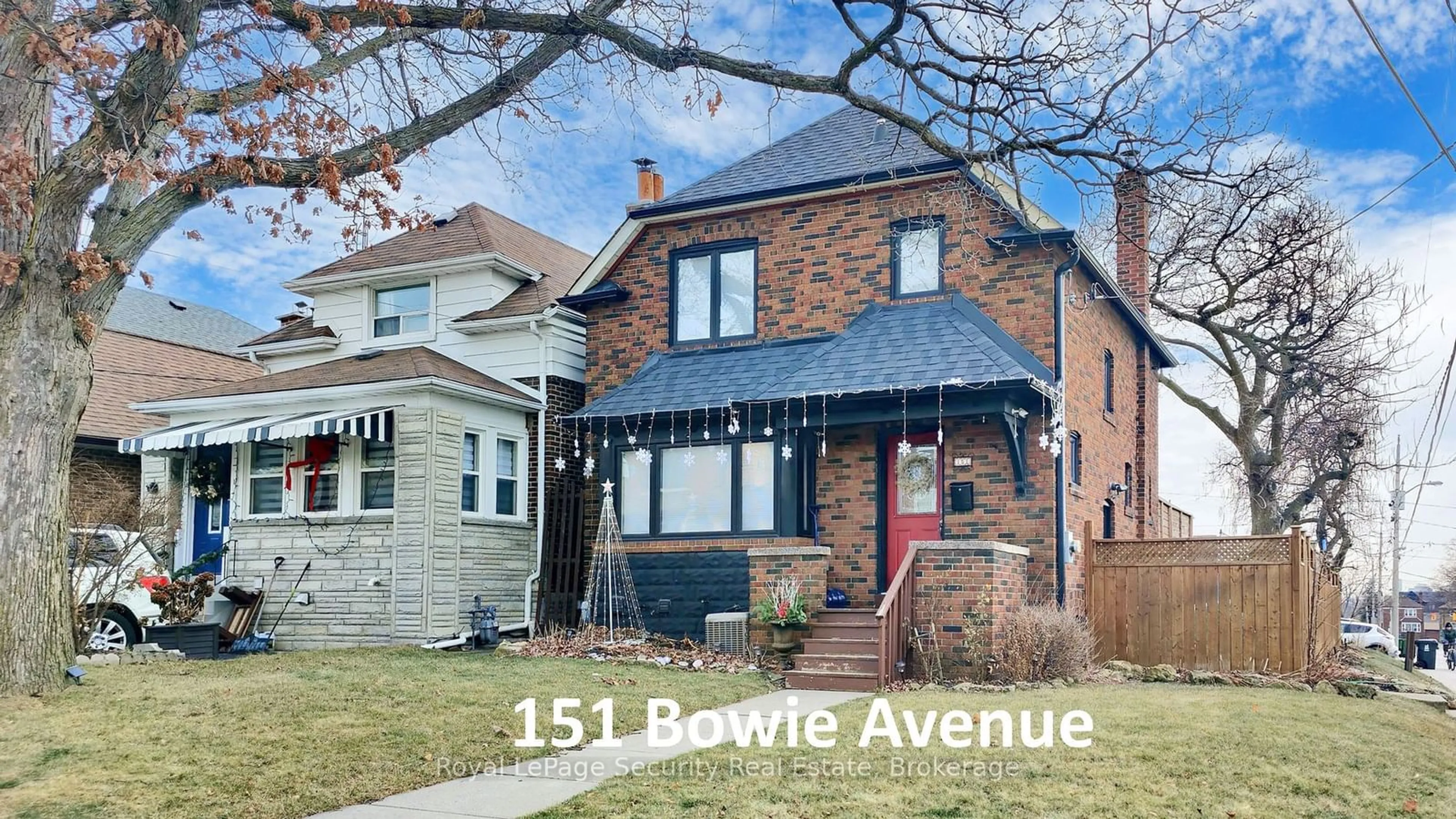 Home with brick exterior material, street for 151 Bowie Ave, Toronto Ontario M6E 2R1