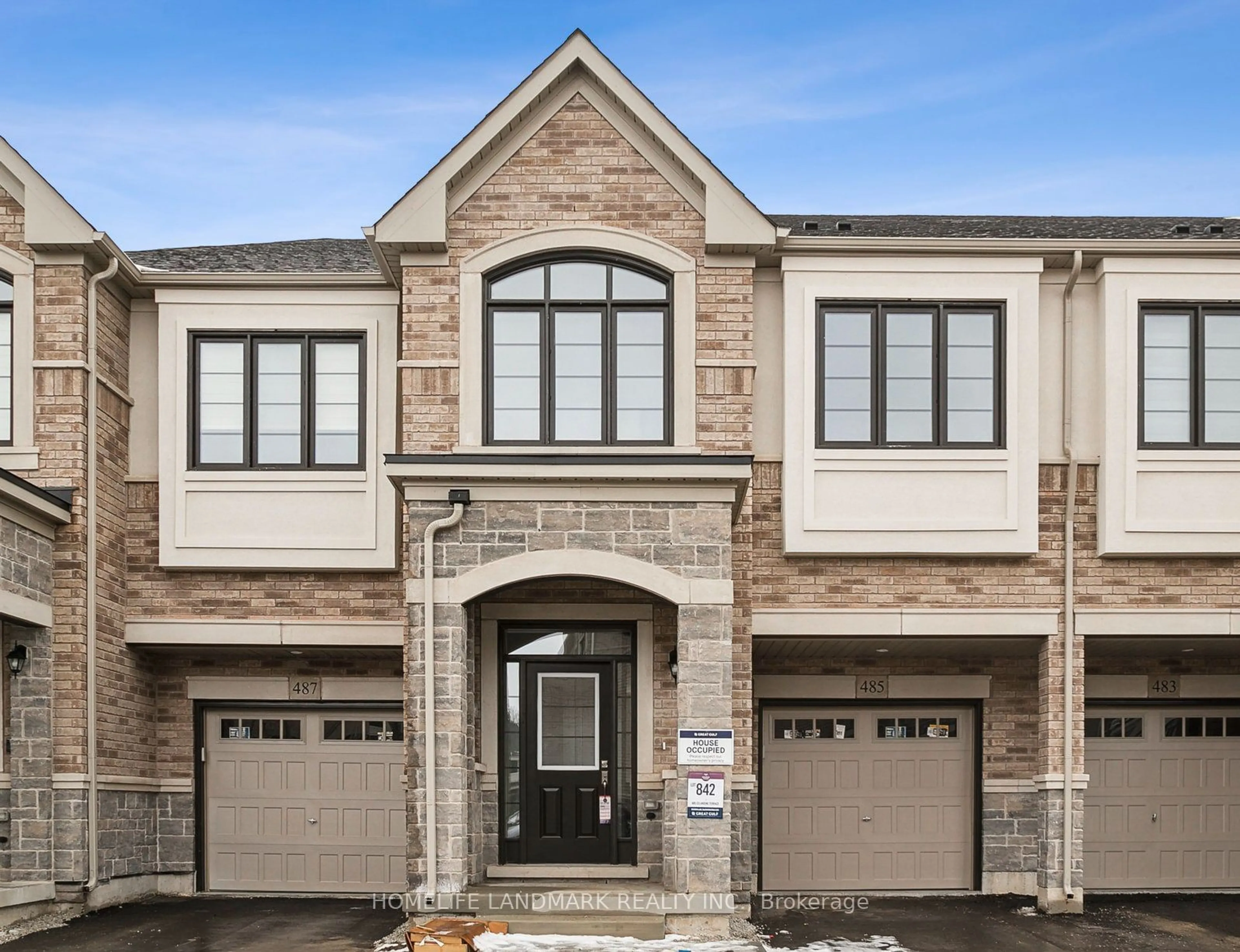 Home with brick exterior material, street for 485 Celandine Terr, Milton Ontario L9E 1T8