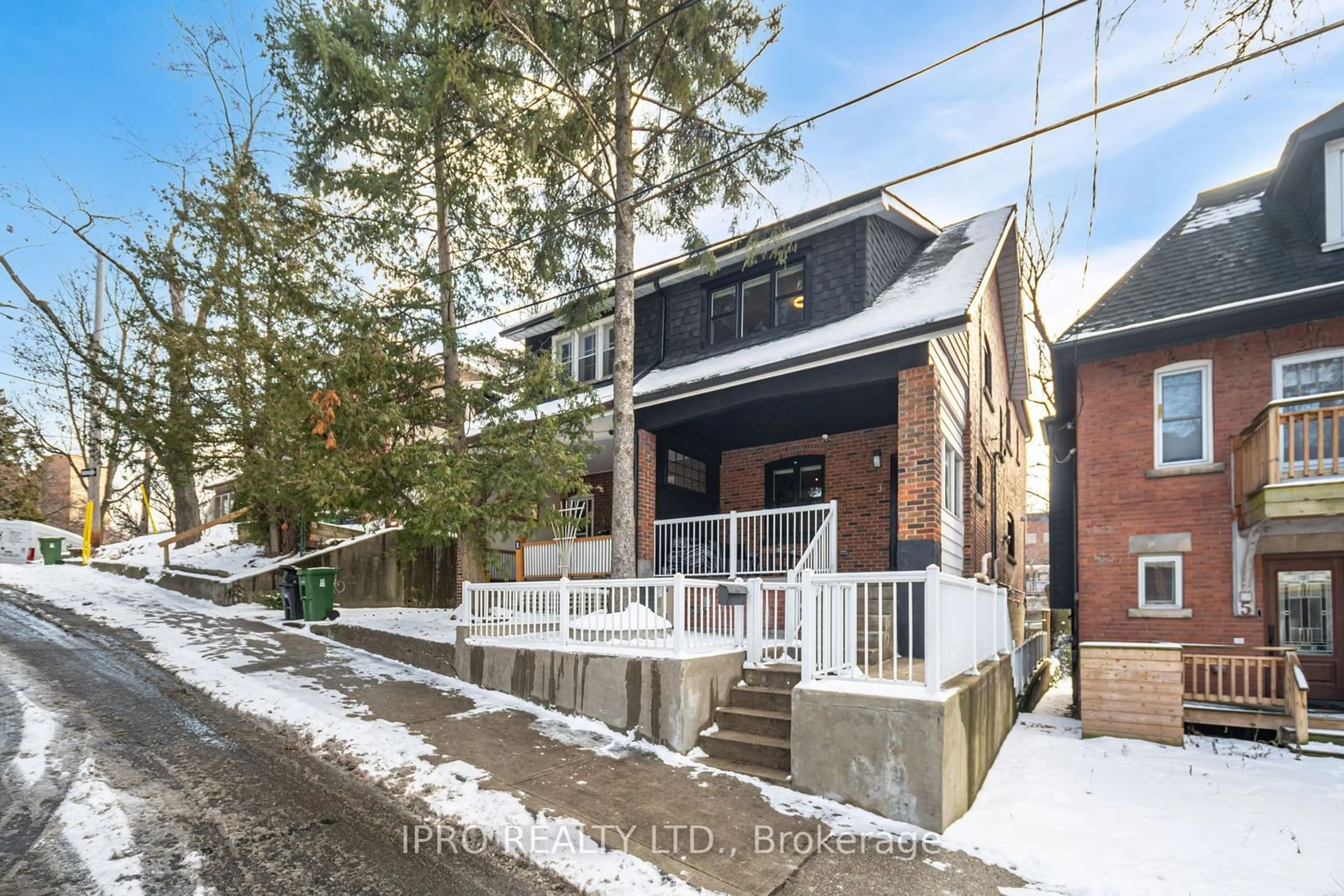 Home with brick exterior material, street for 3 Glen Gordon Rd, Toronto Ontario M6P 1B7