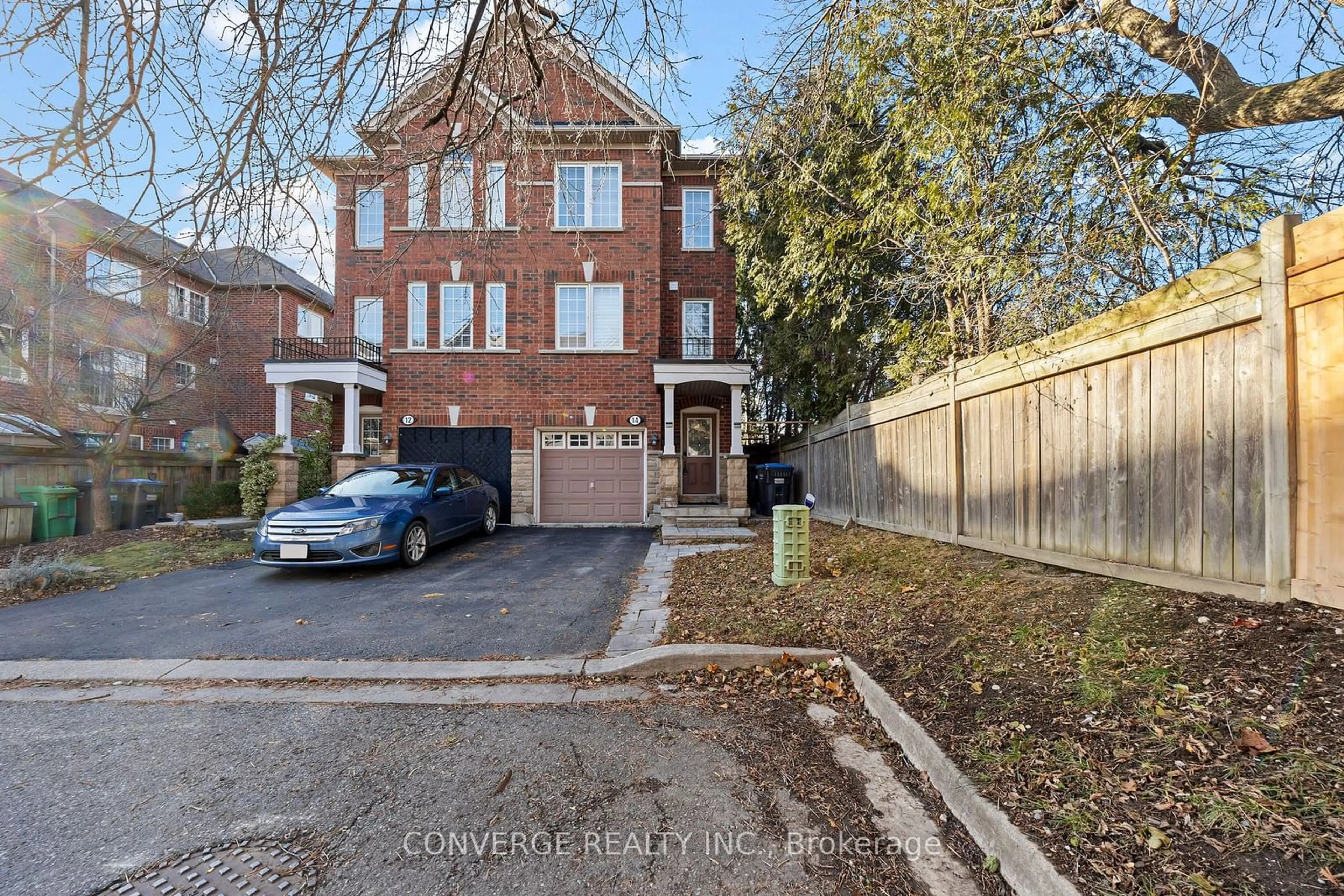 Home with brick exterior material, street for 14 Gemstone Lane, Brampton Ontario L6X 0H1