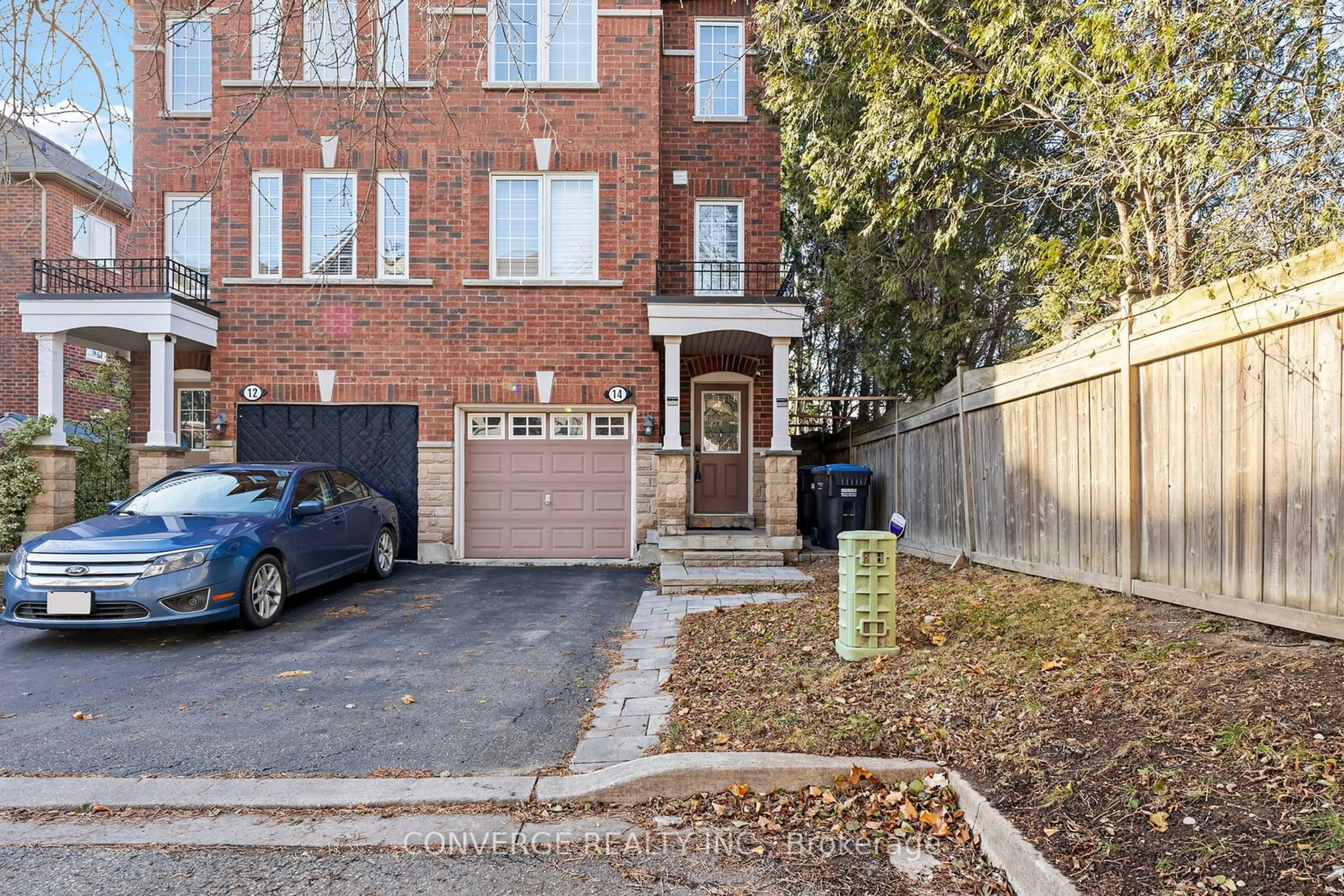 Home with brick exterior material, street for 14 Gemstone Lane, Brampton Ontario L6X 0H1