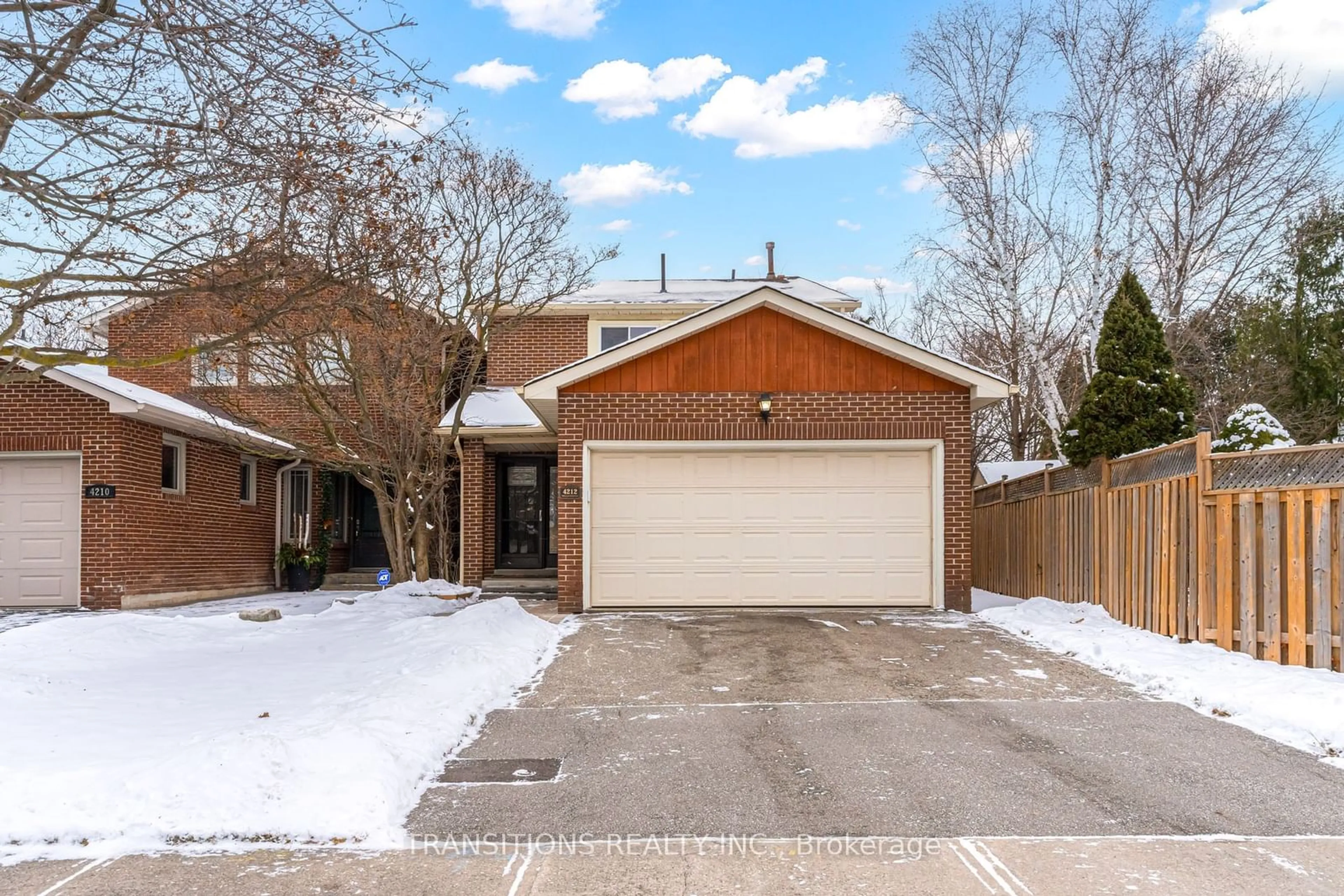 Home with brick exterior material, street for 4212 Trellis Cres, Mississauga Ontario L5L 2M2