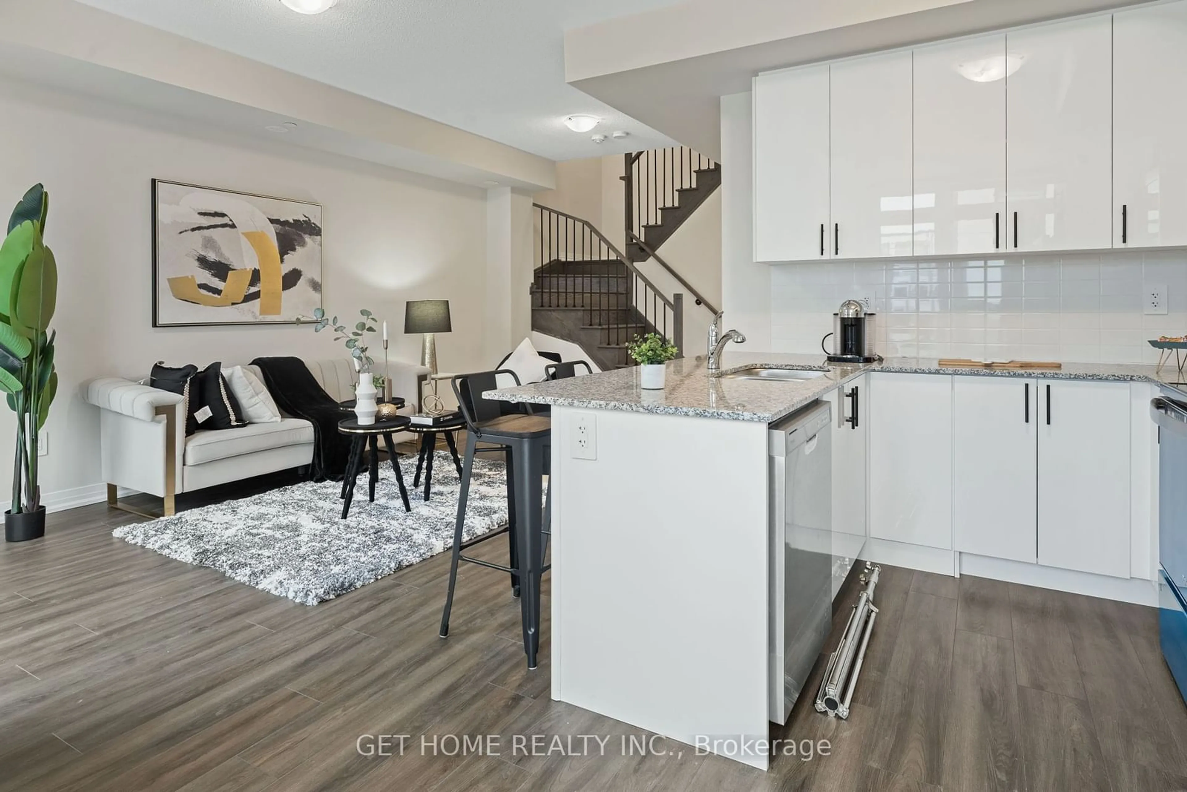 Open concept kitchen, unknown for 1565 Rose Way #114, Milton Ontario L9T 7E7