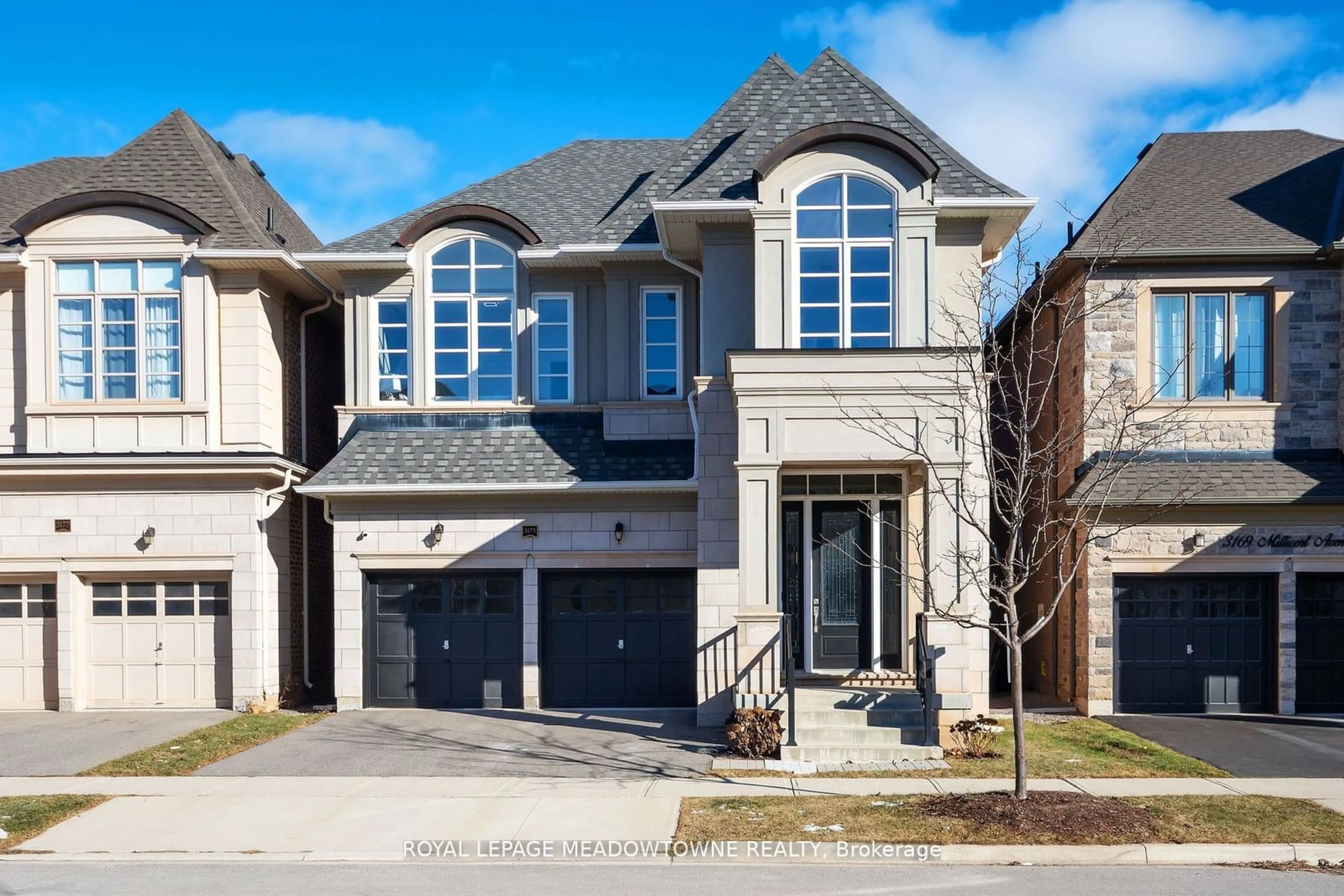 Home with brick exterior material, street for 3173 Millicent Ave, Oakville Ontario L6H 0V2