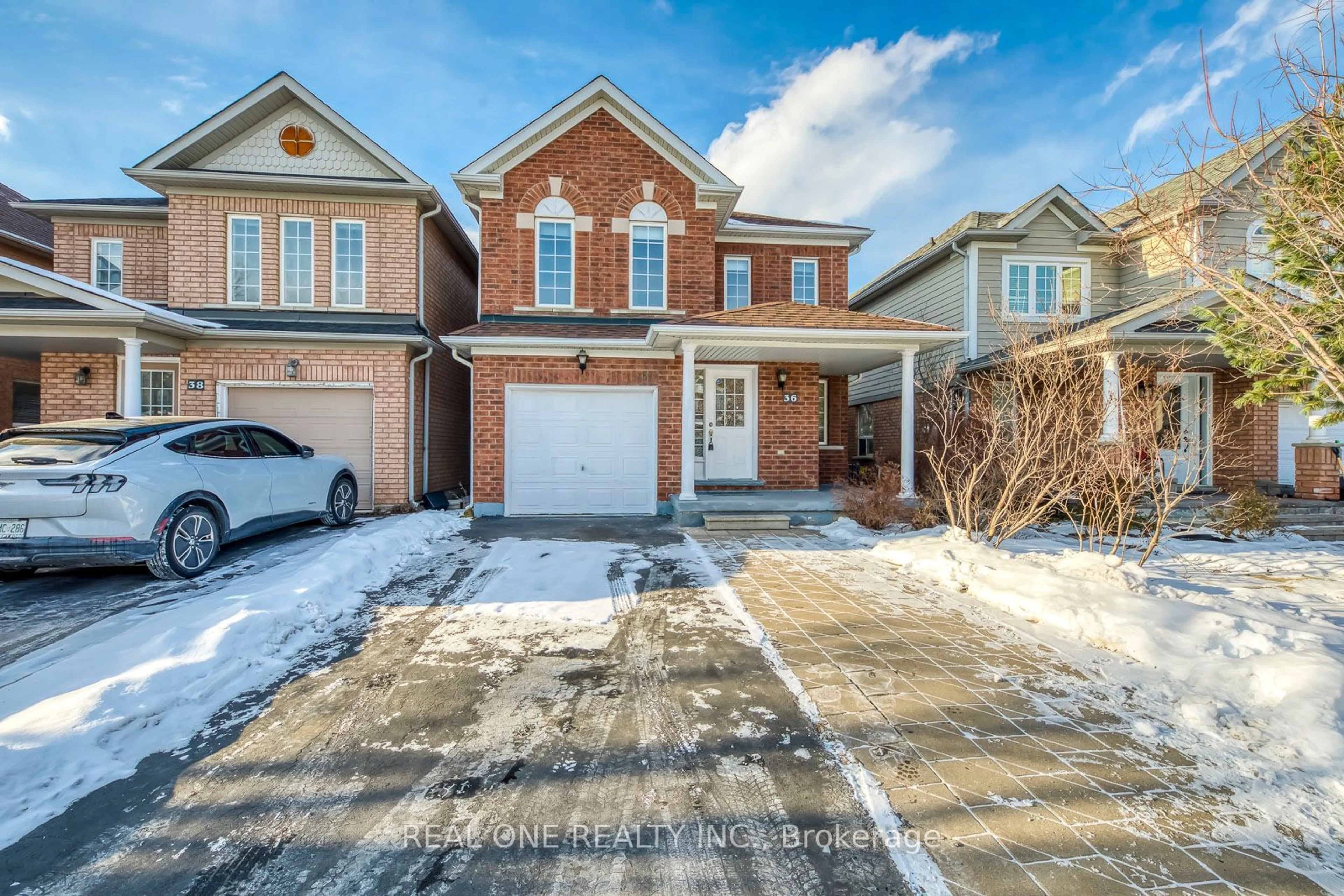 Home with brick exterior material, street for 36 Tideland Dr, Brampton Ontario L7A 2W2