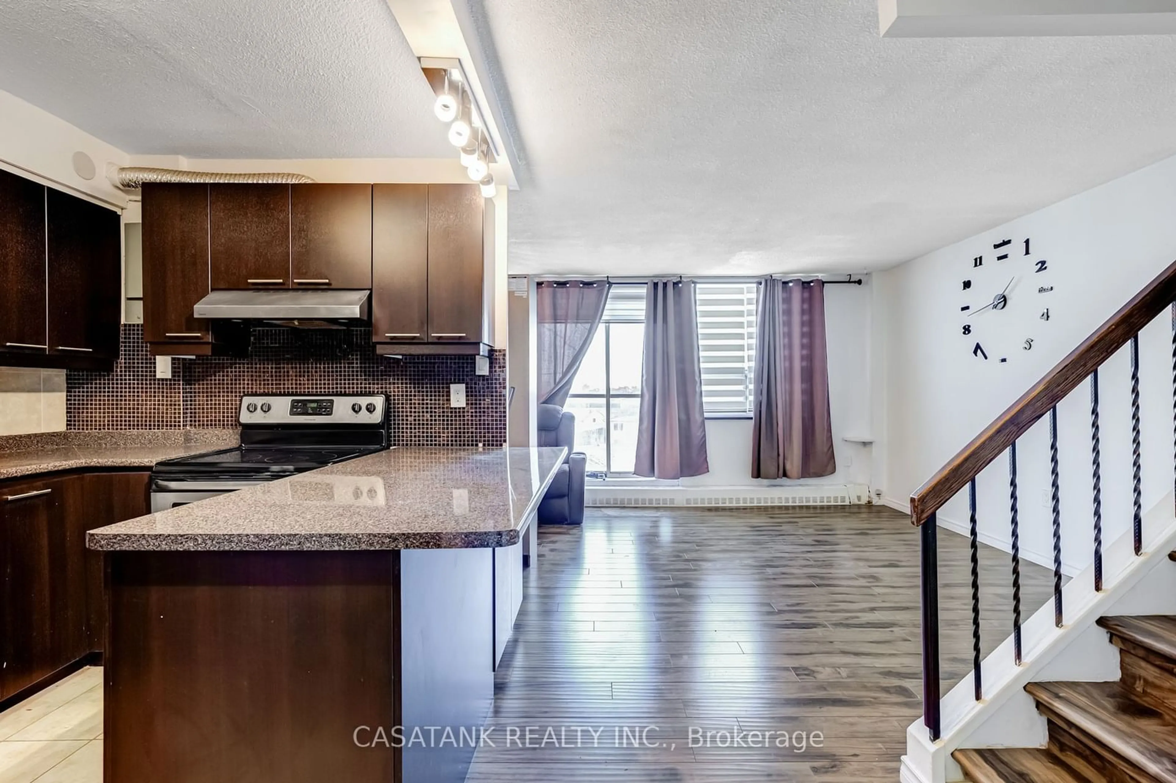 Open concept kitchen, unknown for 1050 Stainton Dr #308, Mississauga Ontario L5C 2T7