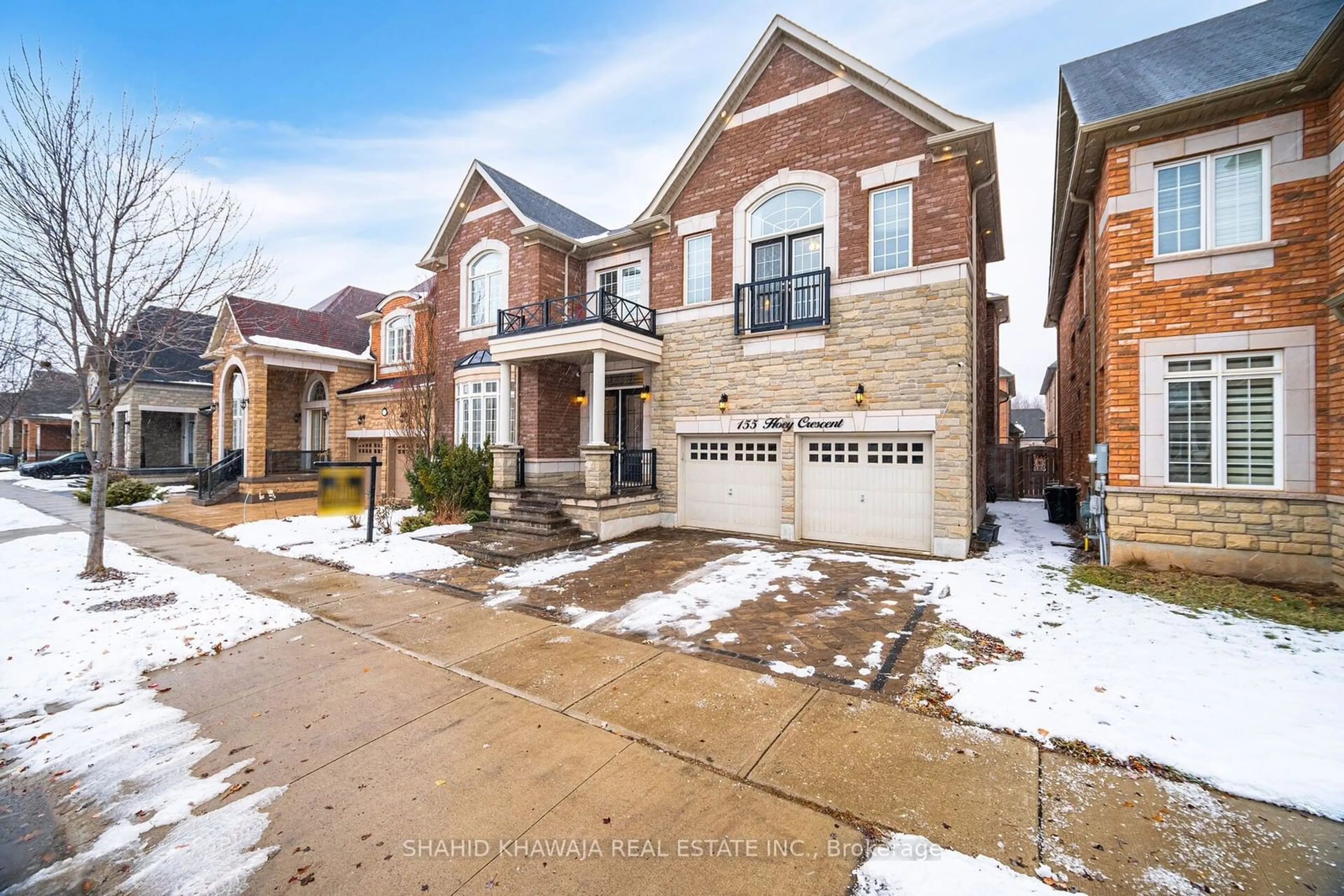 Home with brick exterior material, street for 155 Hoey Cres, Oakville Ontario L6M 0X1