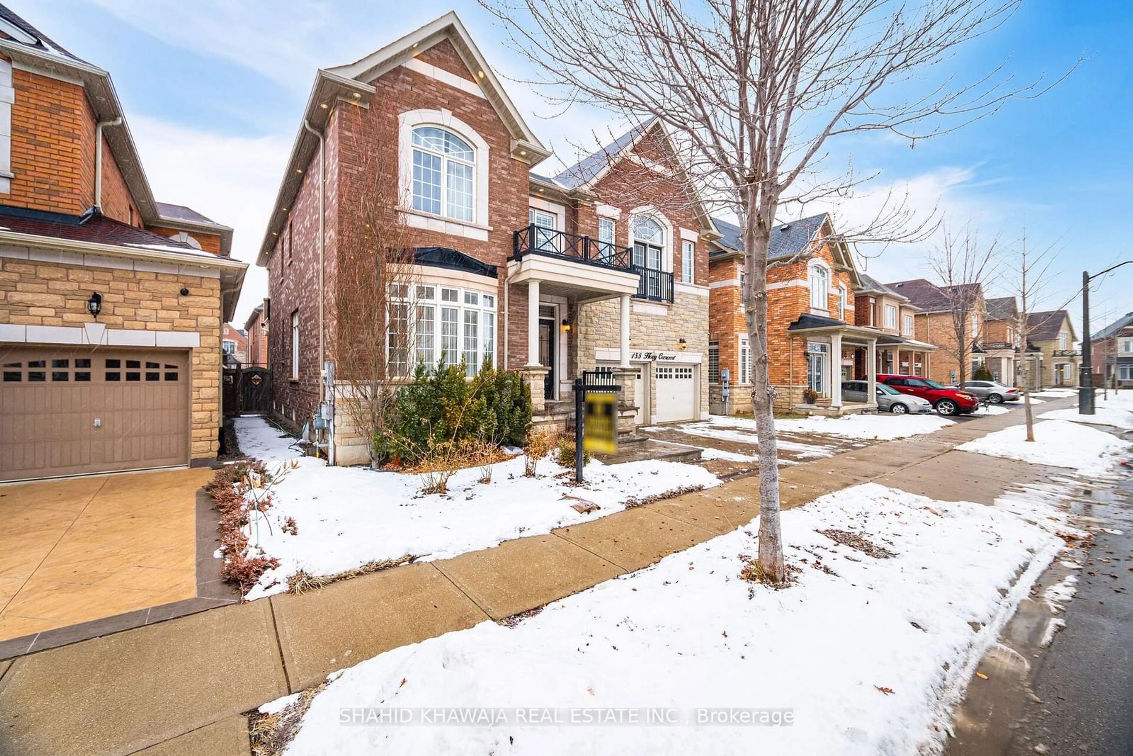 Home with brick exterior material, street for 155 Hoey Cres, Oakville Ontario L6M 0X1