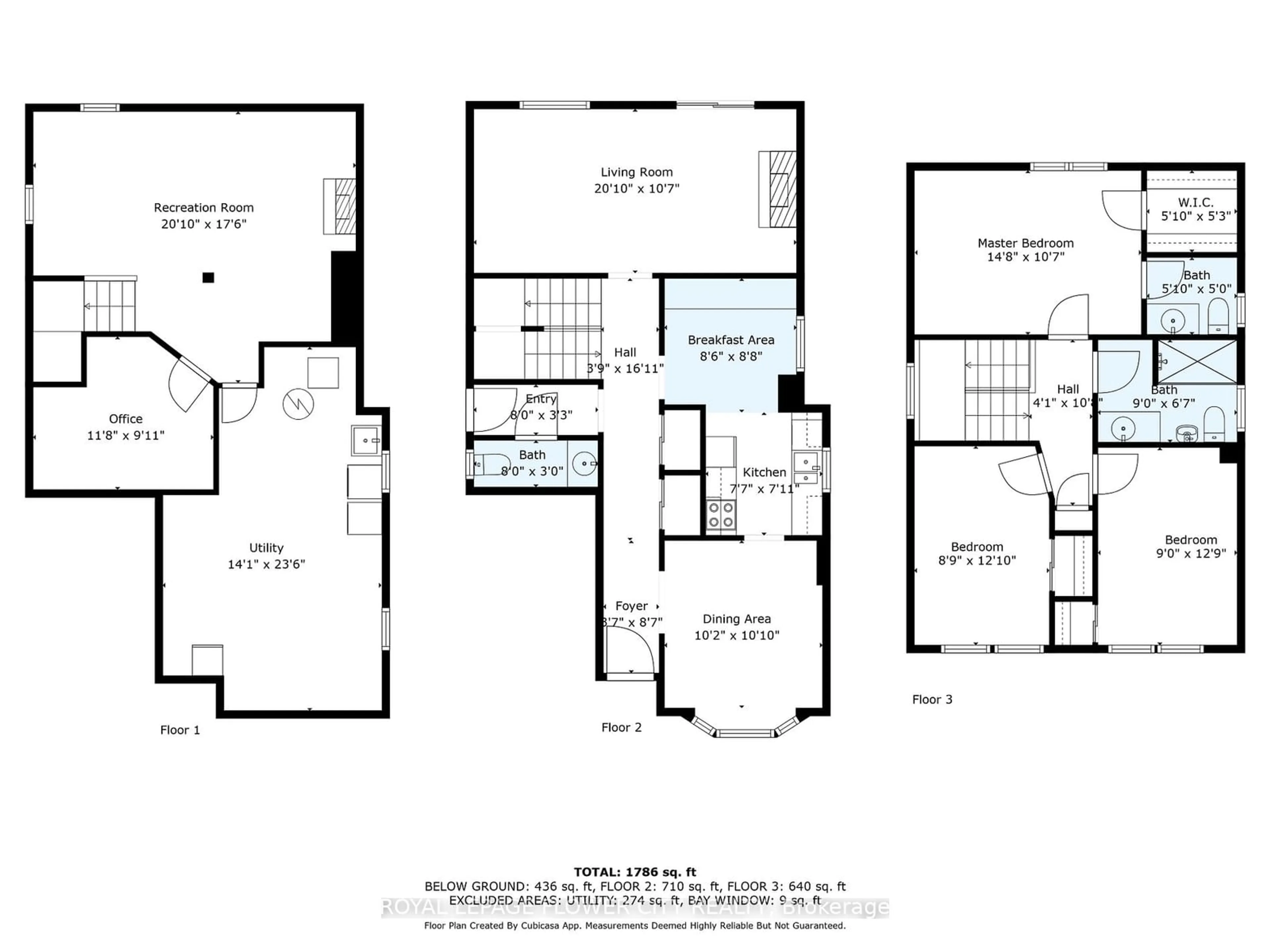 Floor plan for 16 JOANNE Crt, Brampton Ontario L6Y 2J8