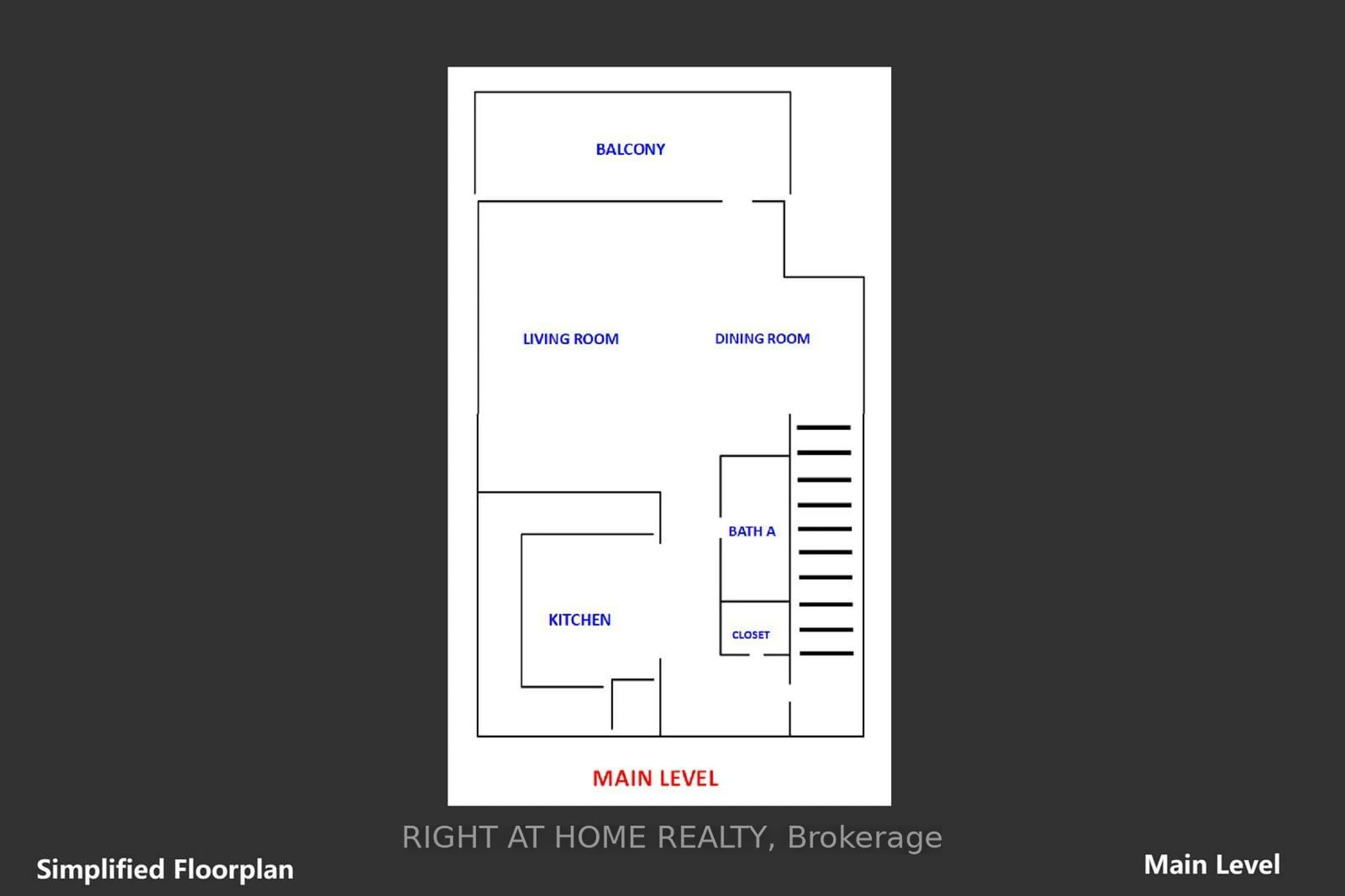 Floor plan for 9430 The Gore Rd #17, Brampton Ontario L6P 4P9