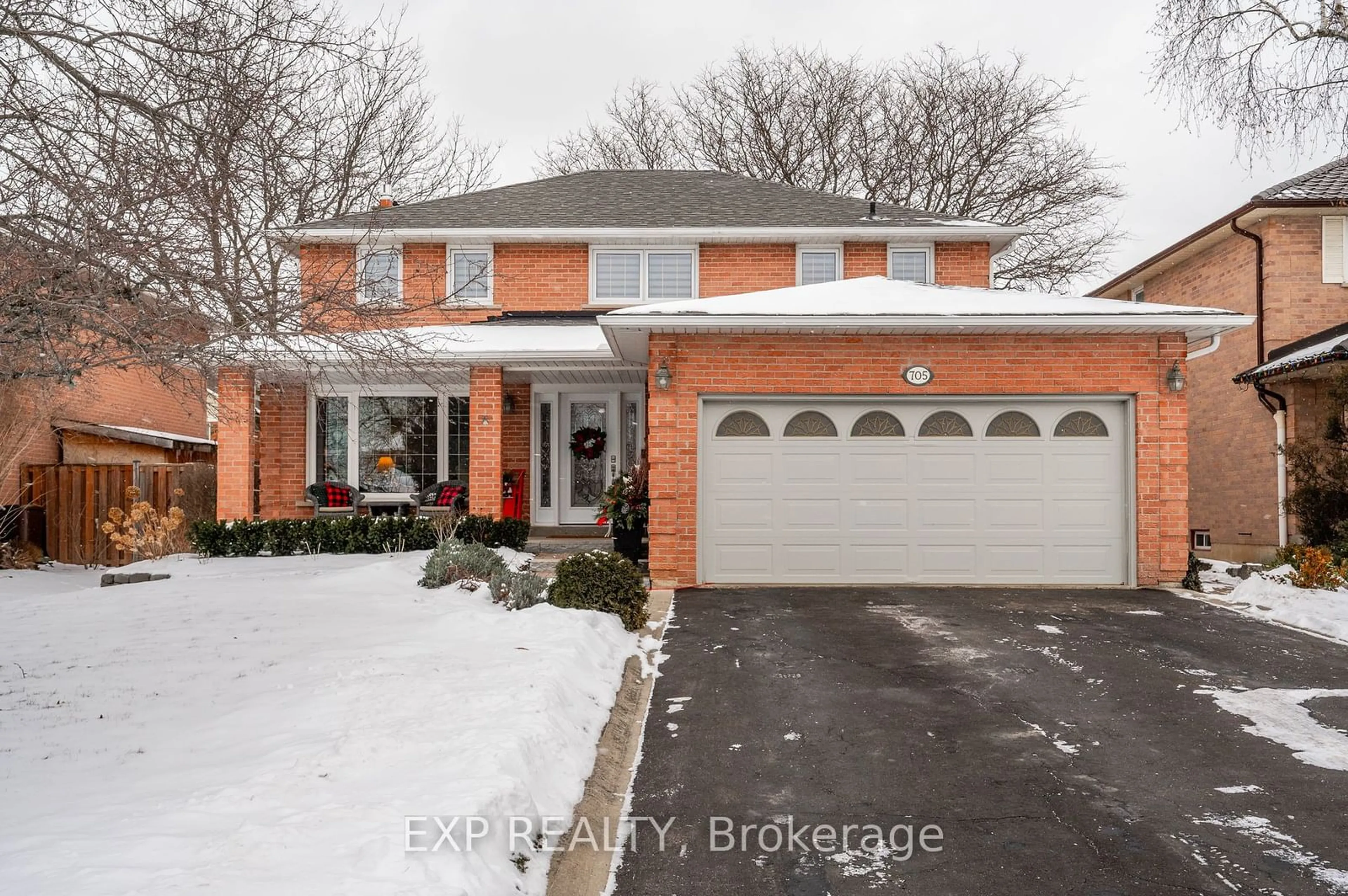 Home with brick exterior material, street for 705 Robertson Cres, Milton Ontario L9T 4W2