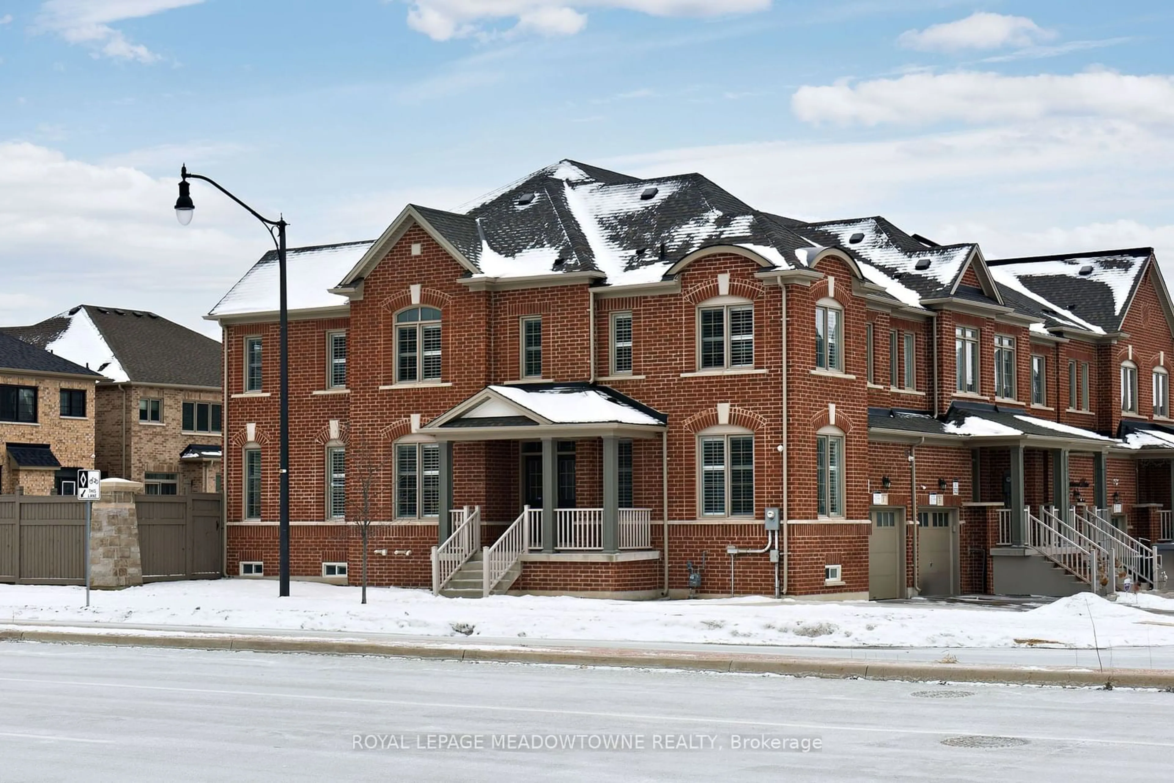 Home with brick exterior material, street for 1 Brushwood Dr, Brampton Ontario L6Y 6G5